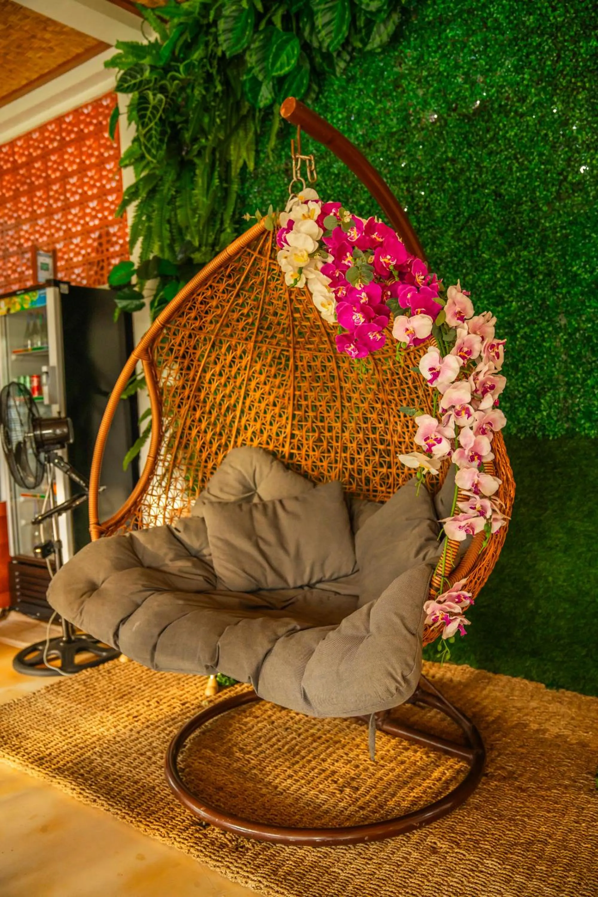 Seating area in Kampung Uma Dawa Villas and Spa