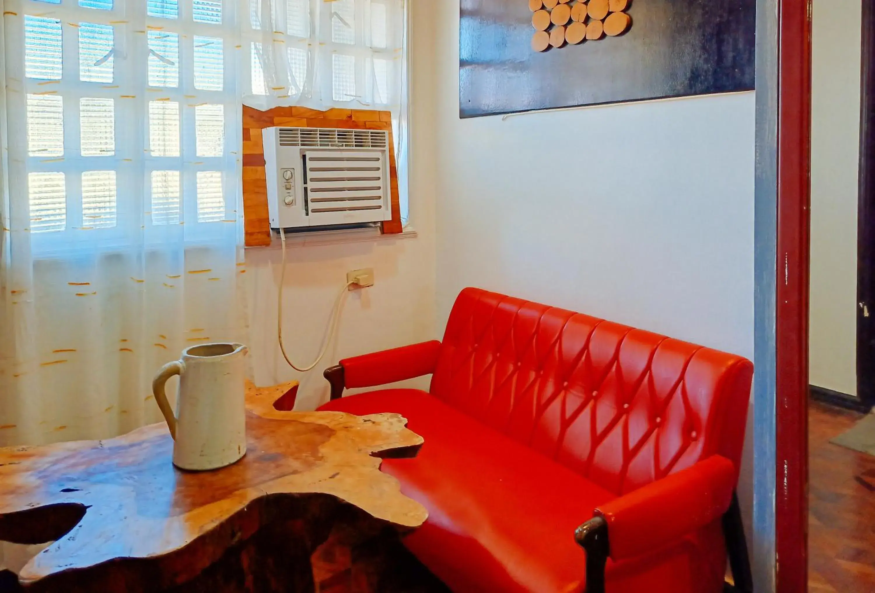 Seating area in Hotel Elinas and Restaurant Seating area in Hotel Elinas and Restaurant