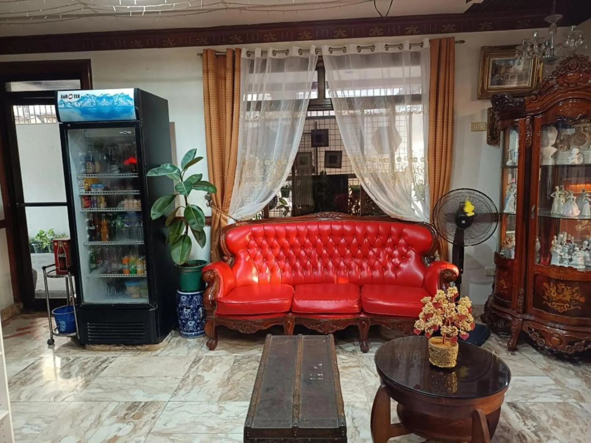 Lobby or reception in Hotel Elinas and Restaurant