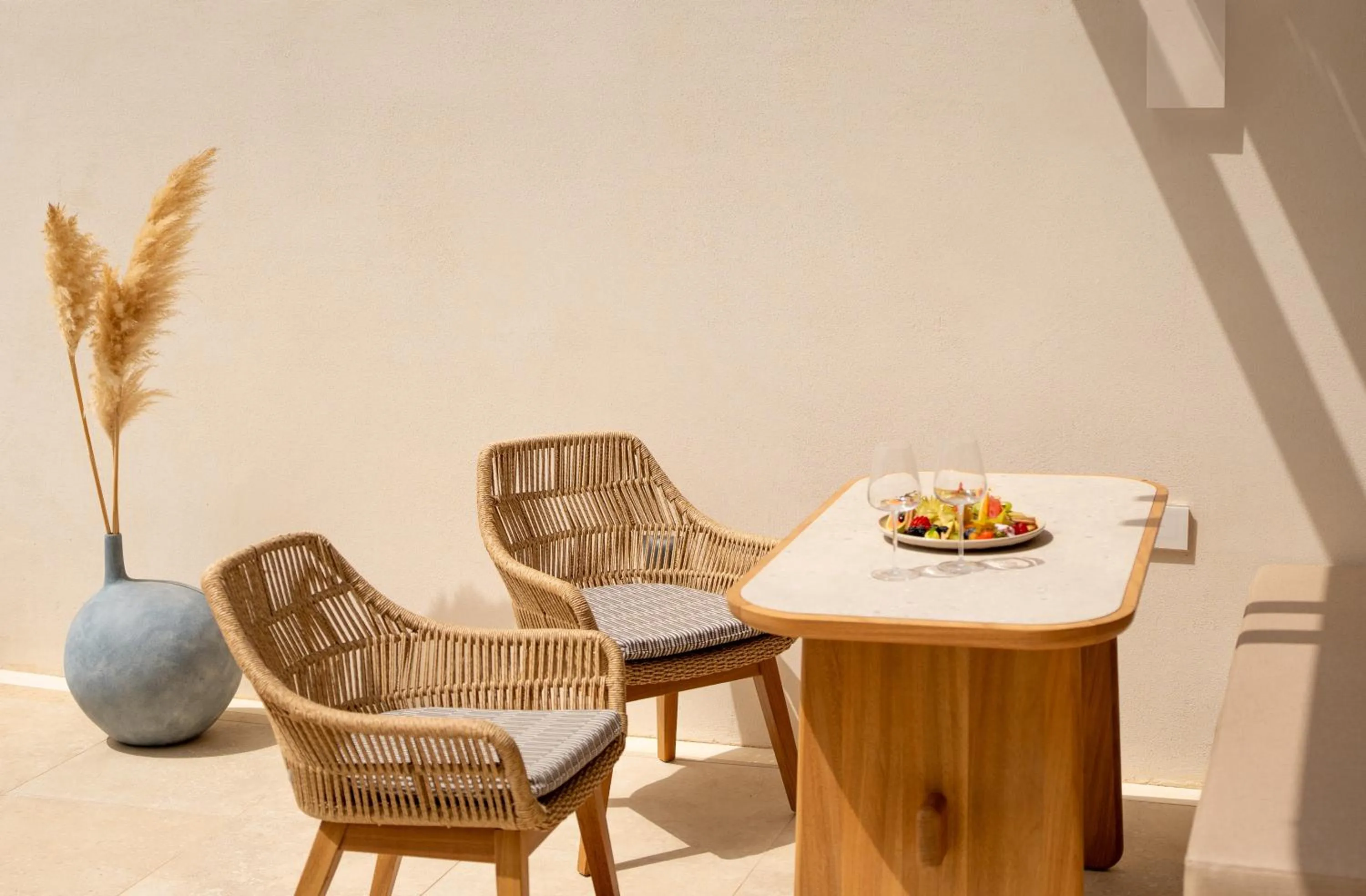 Area and facilities in Santo Mine Oia Suites