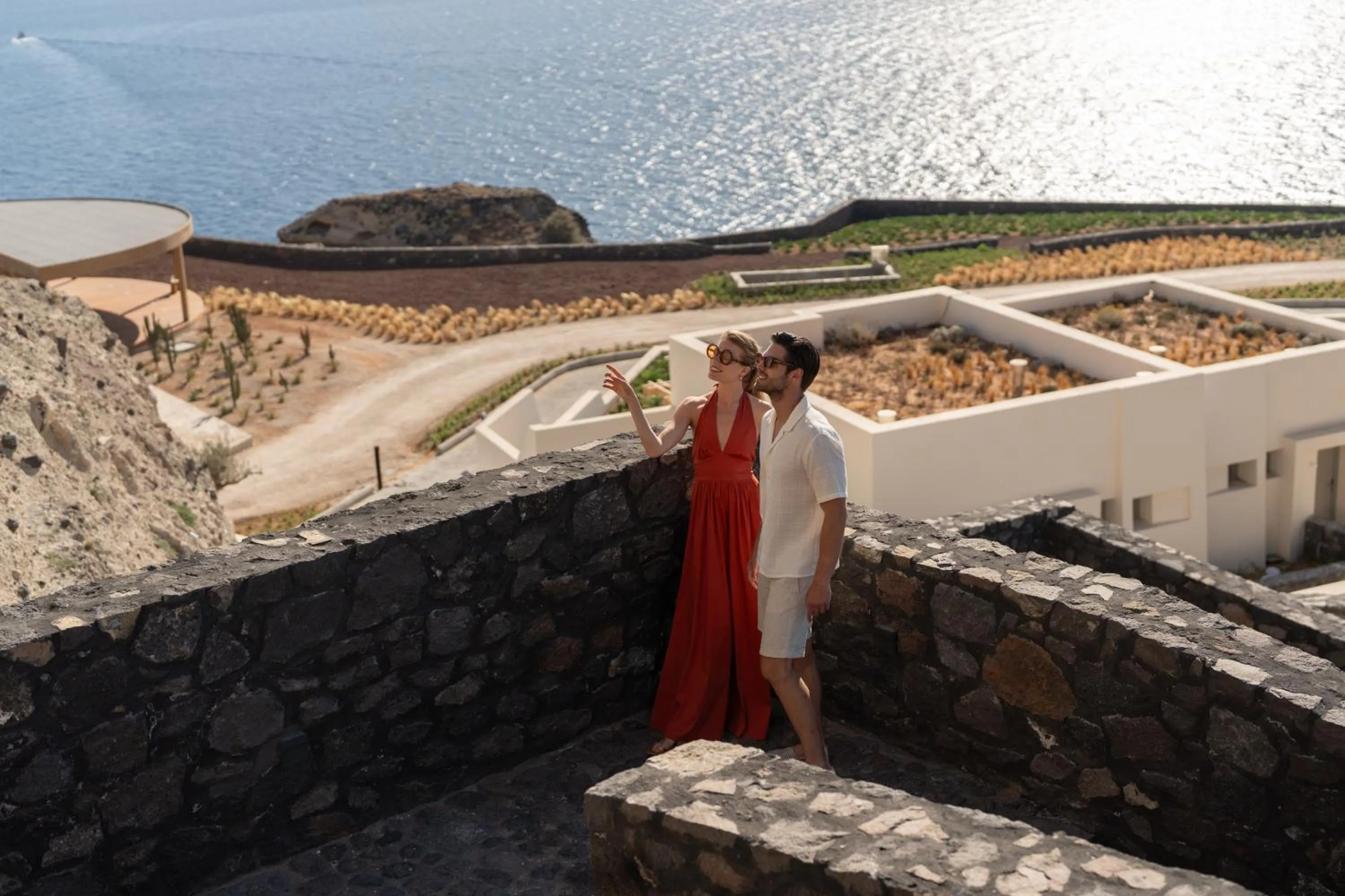 View (from property/room) in Santo Mine Oia Suites