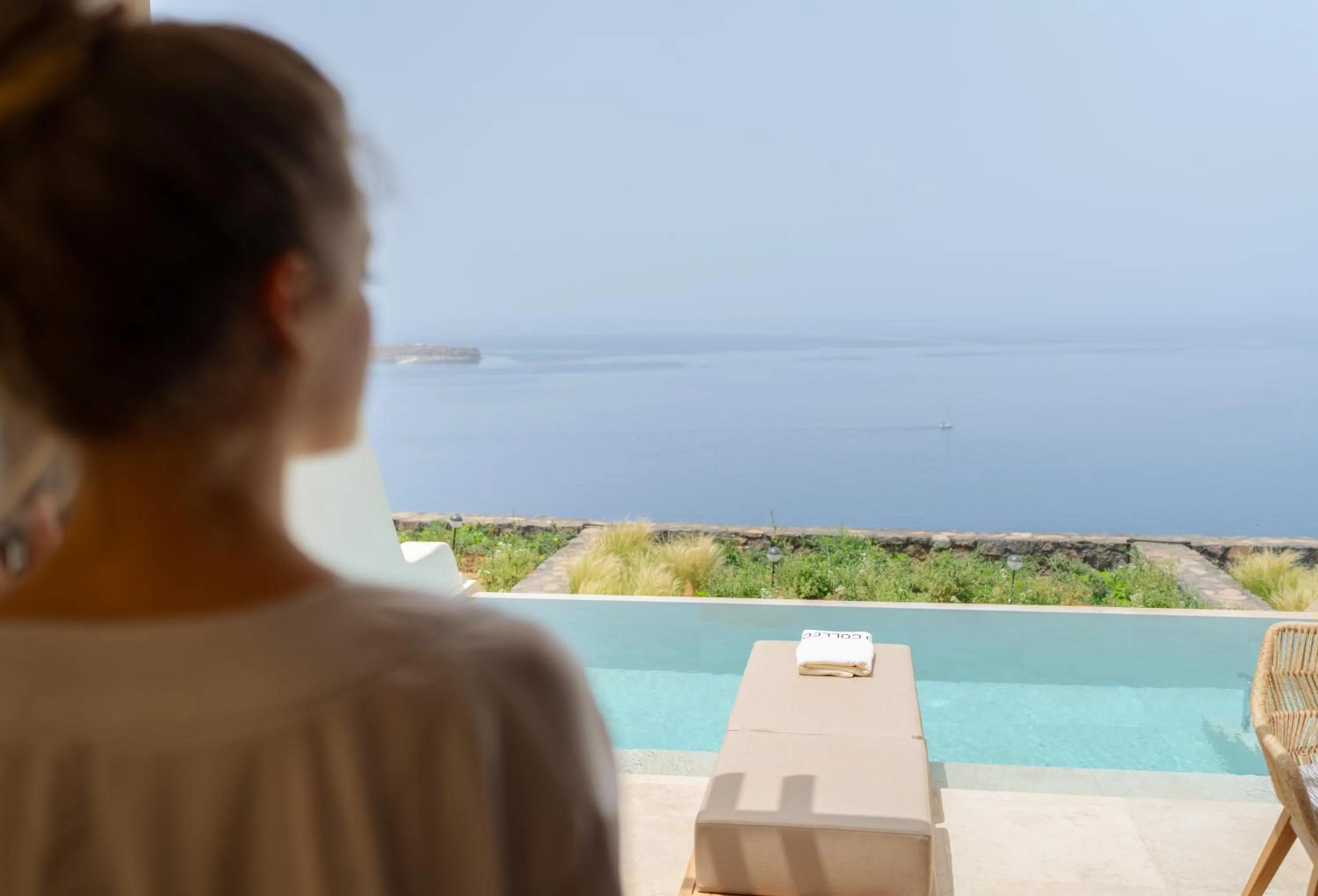 View (from property/room) in Santo Mine Oia Suites