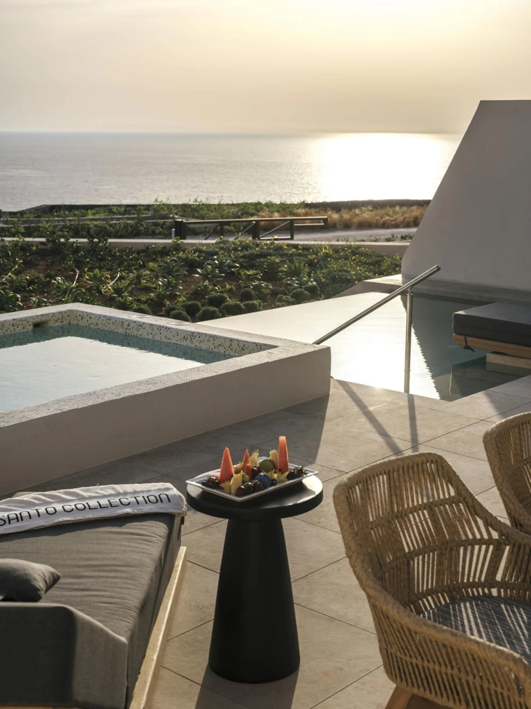 Sea view in Santo Mine Oia Suites