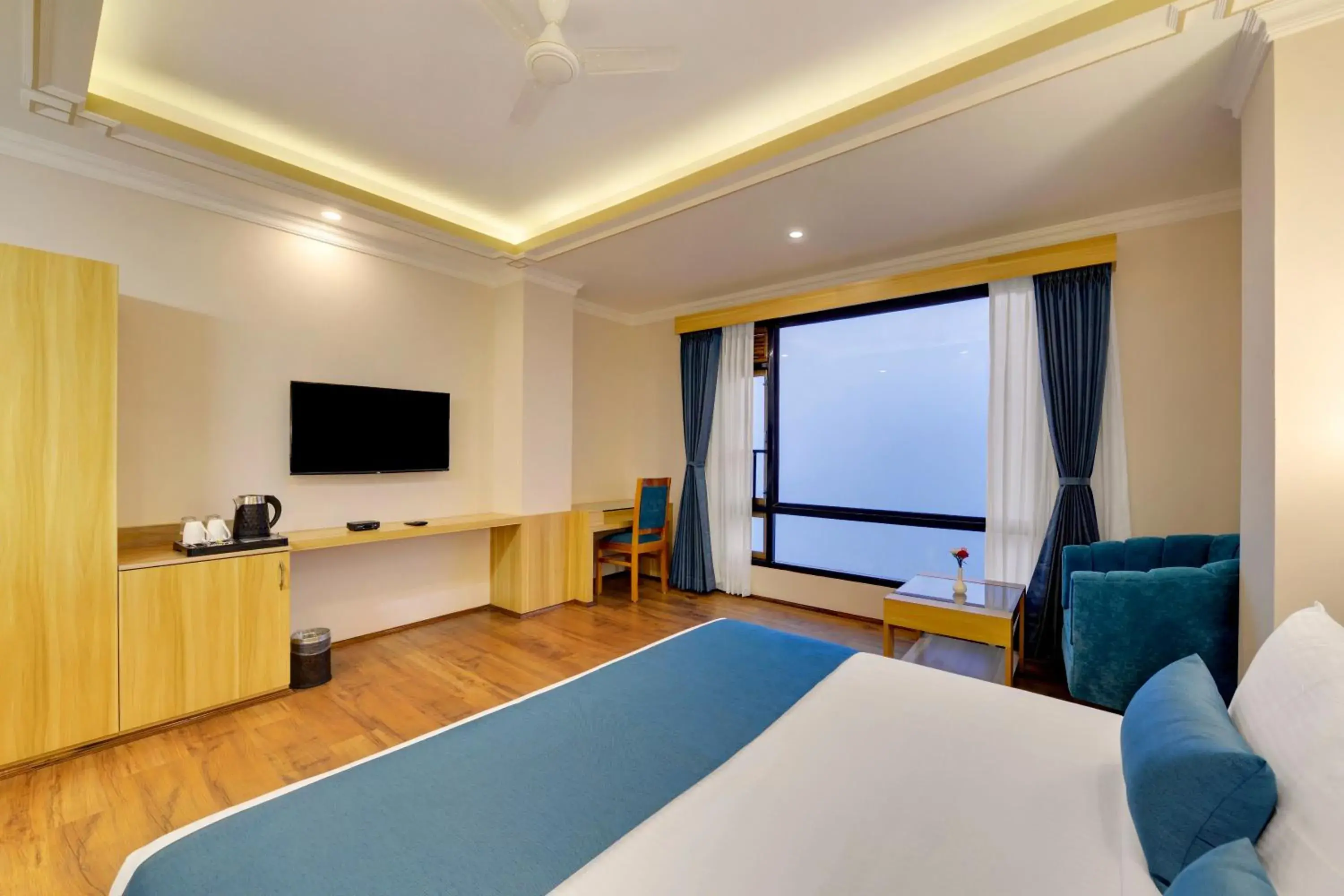 Bedroom, Bed in Yashshree Sikkim Blossom 600 Meters from MG Marg Bedroom, Bed in Yashshree Sikkim Blossom 600 Meters from MG Marg