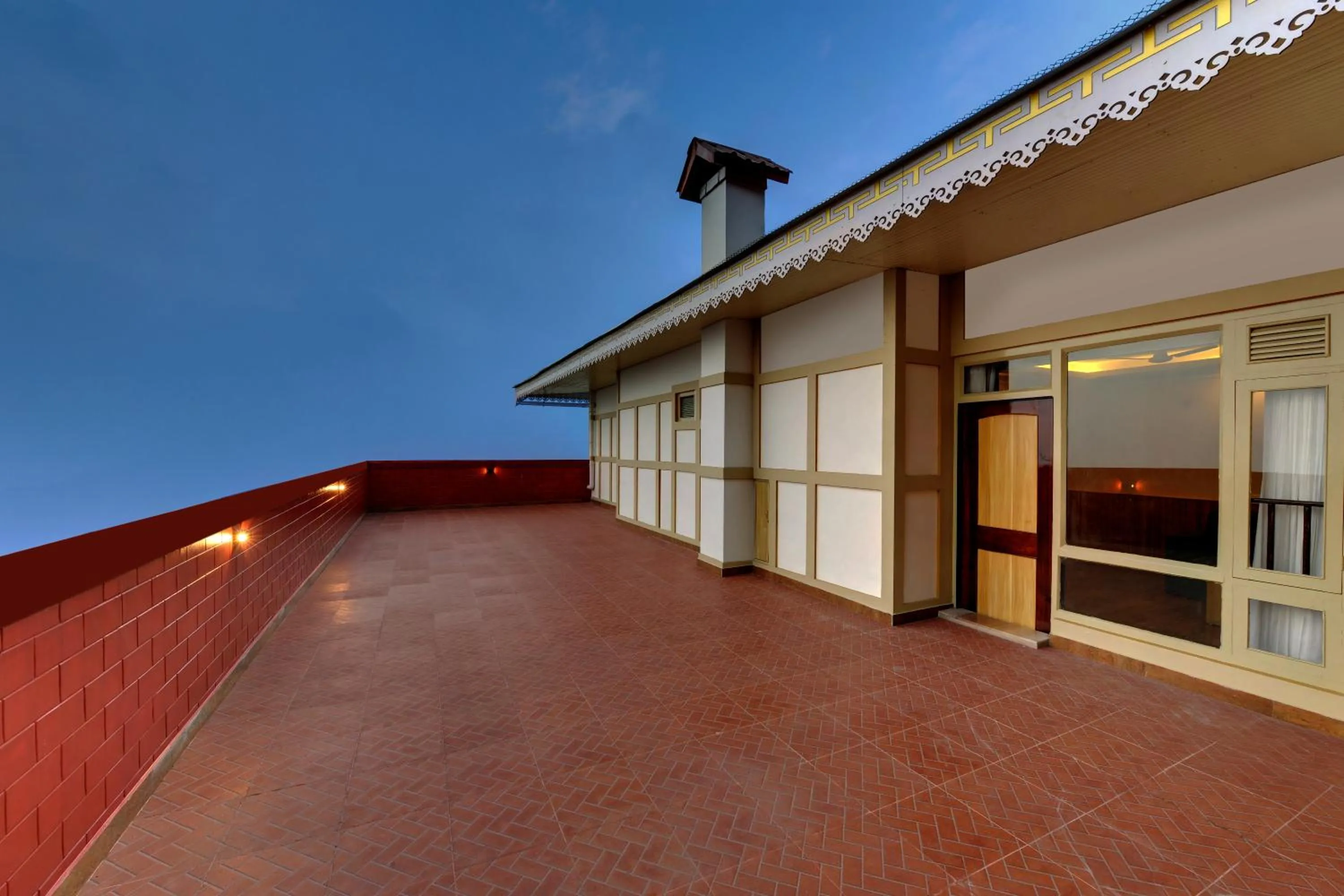 Balcony/Terrace in Yashshree Sikkim Blossom 600 Meters from MG Marg