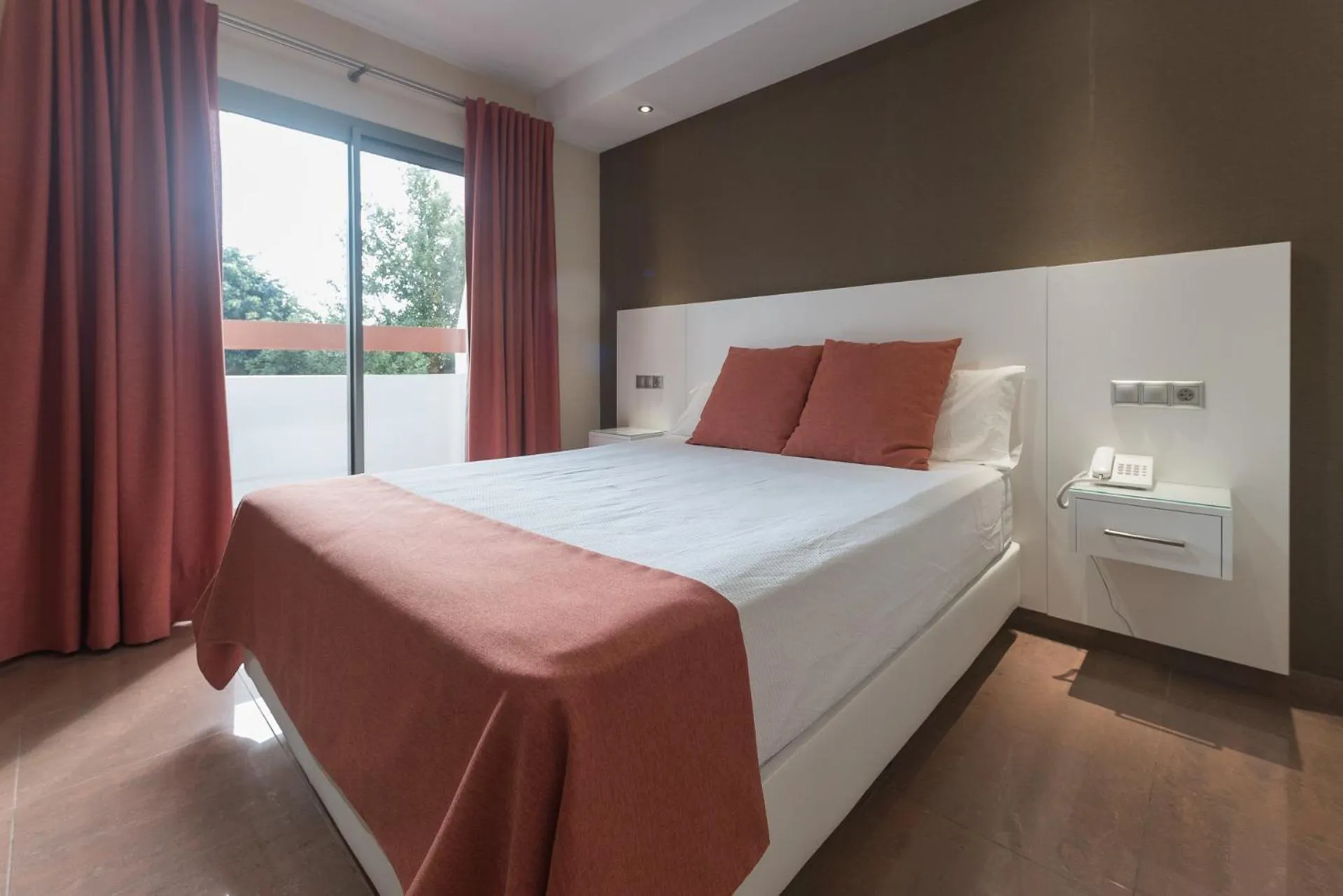 Bed in Hotel Pradillo Conil