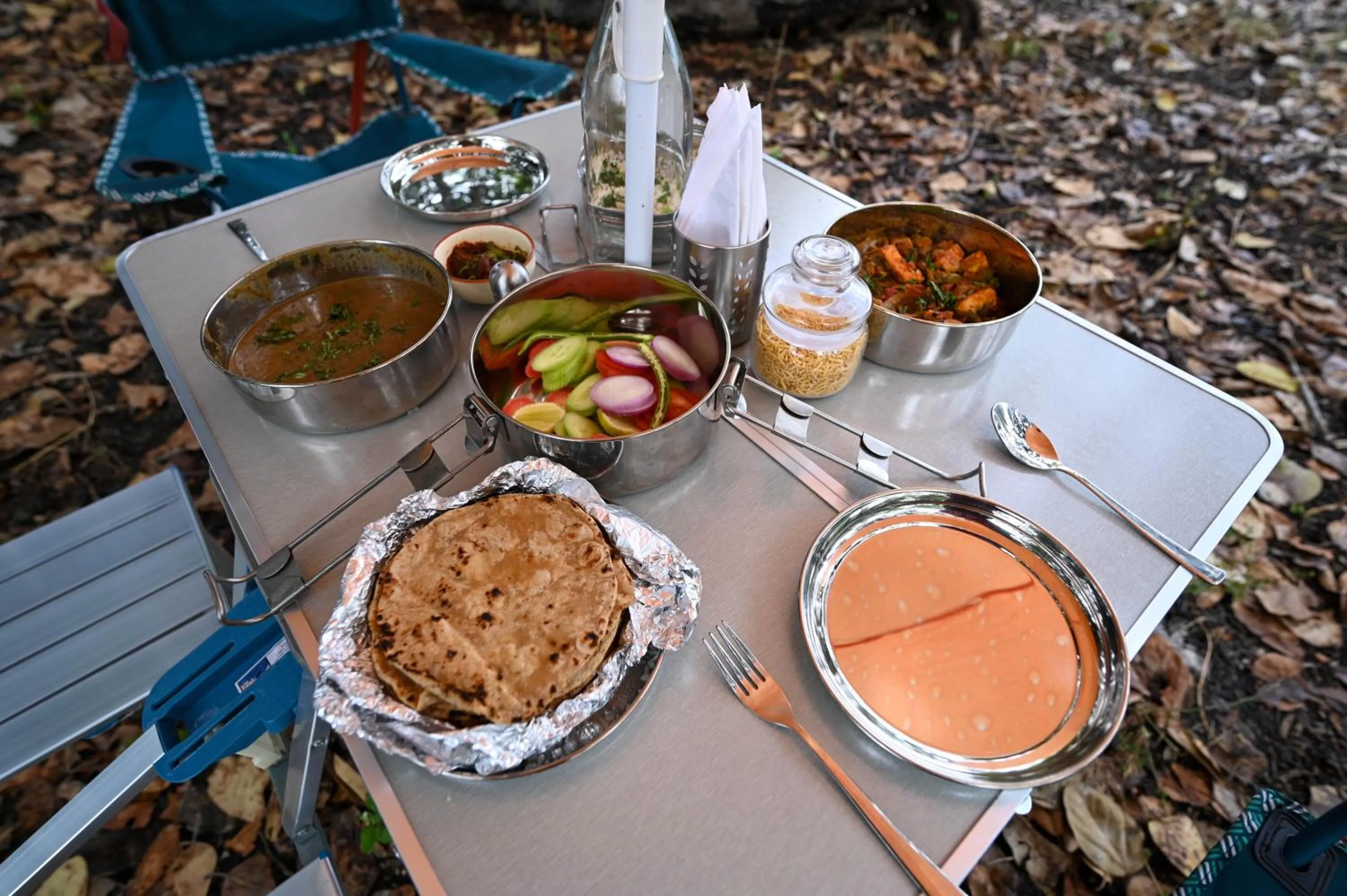 Food and drinks in Clarks Safari Jawai