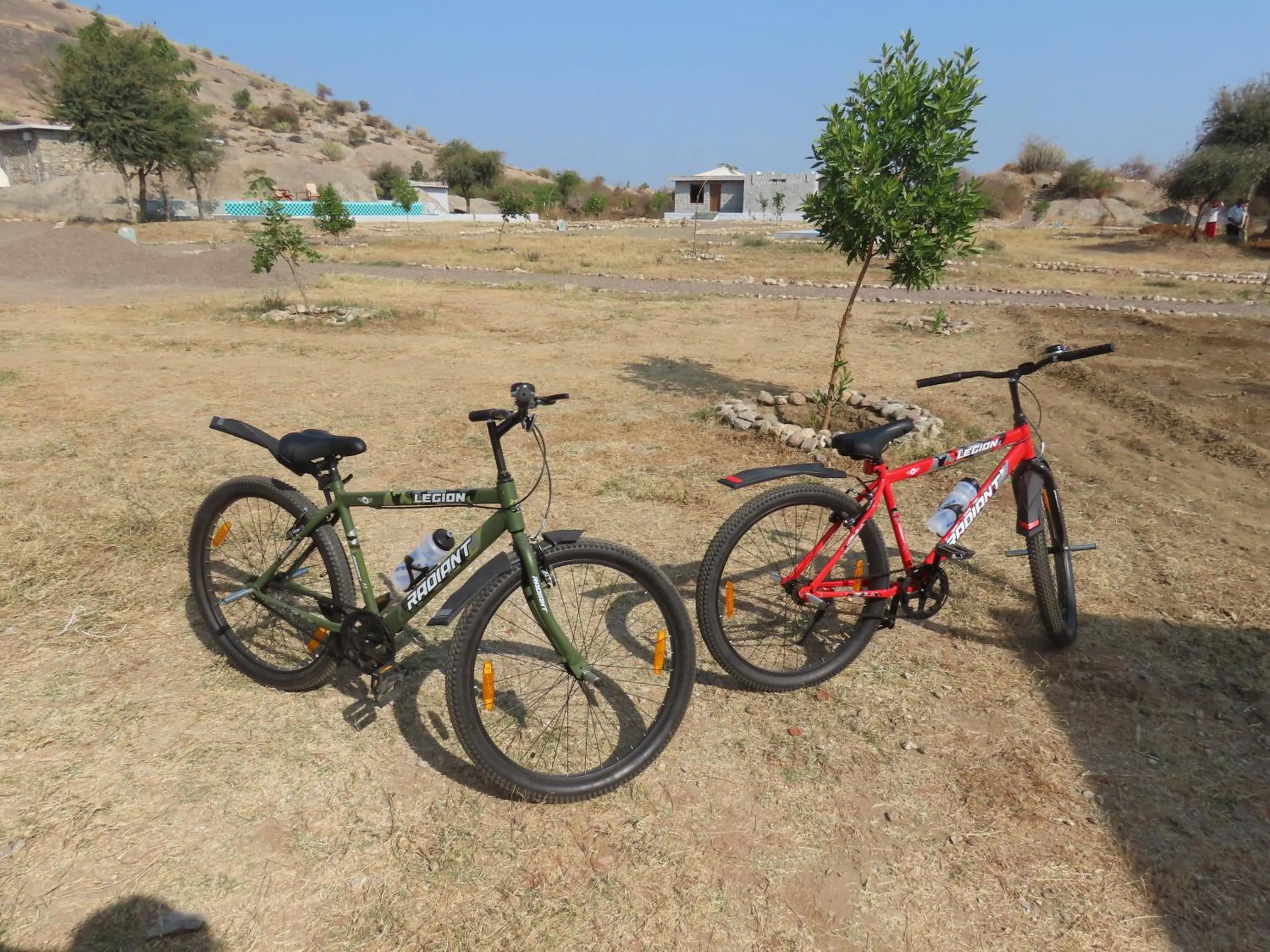 Cycling in Clarks Safari Jawai