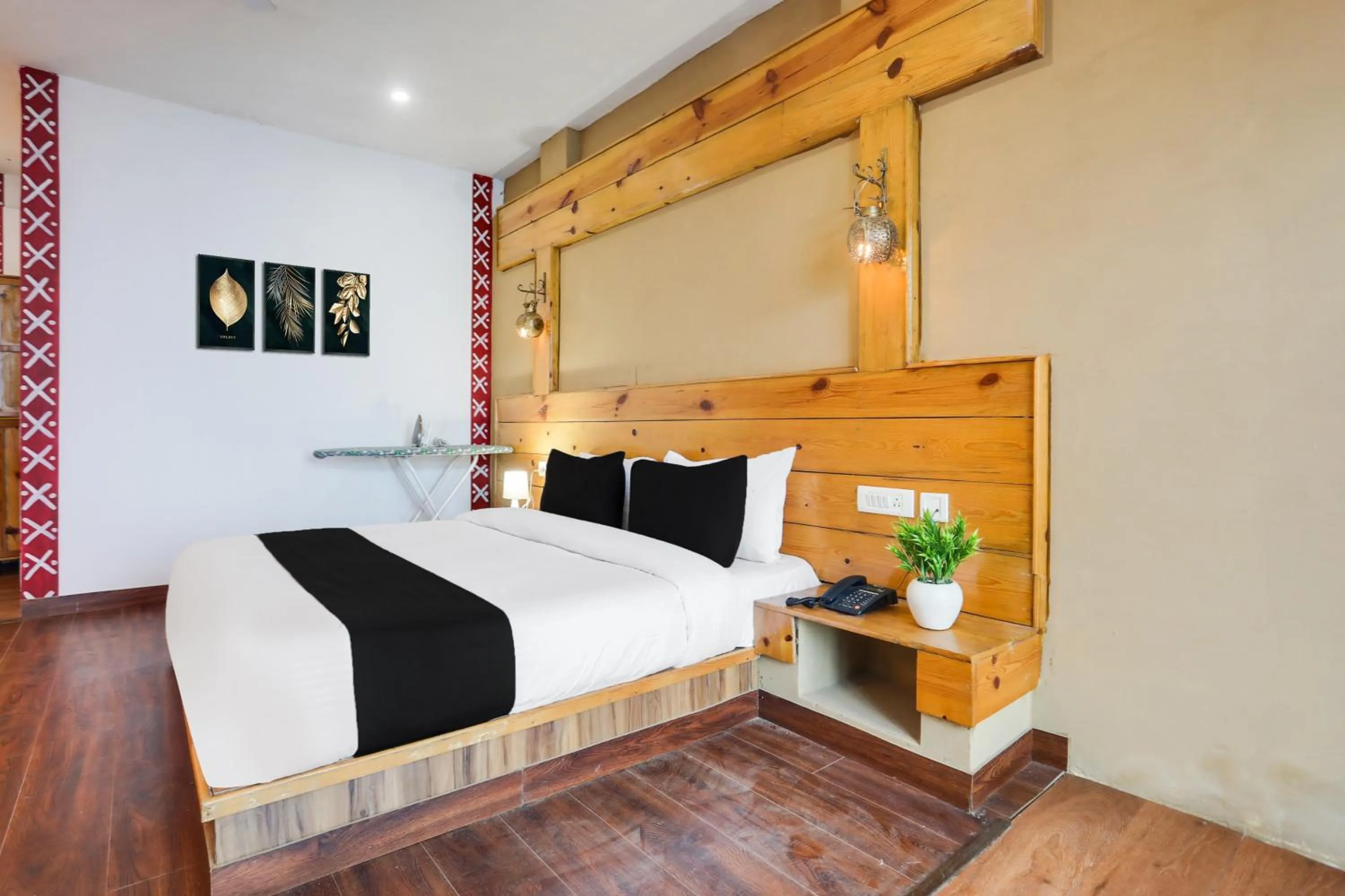 Bedroom, Bed in Palette by CheckIn Bhatta Falls Mussorie