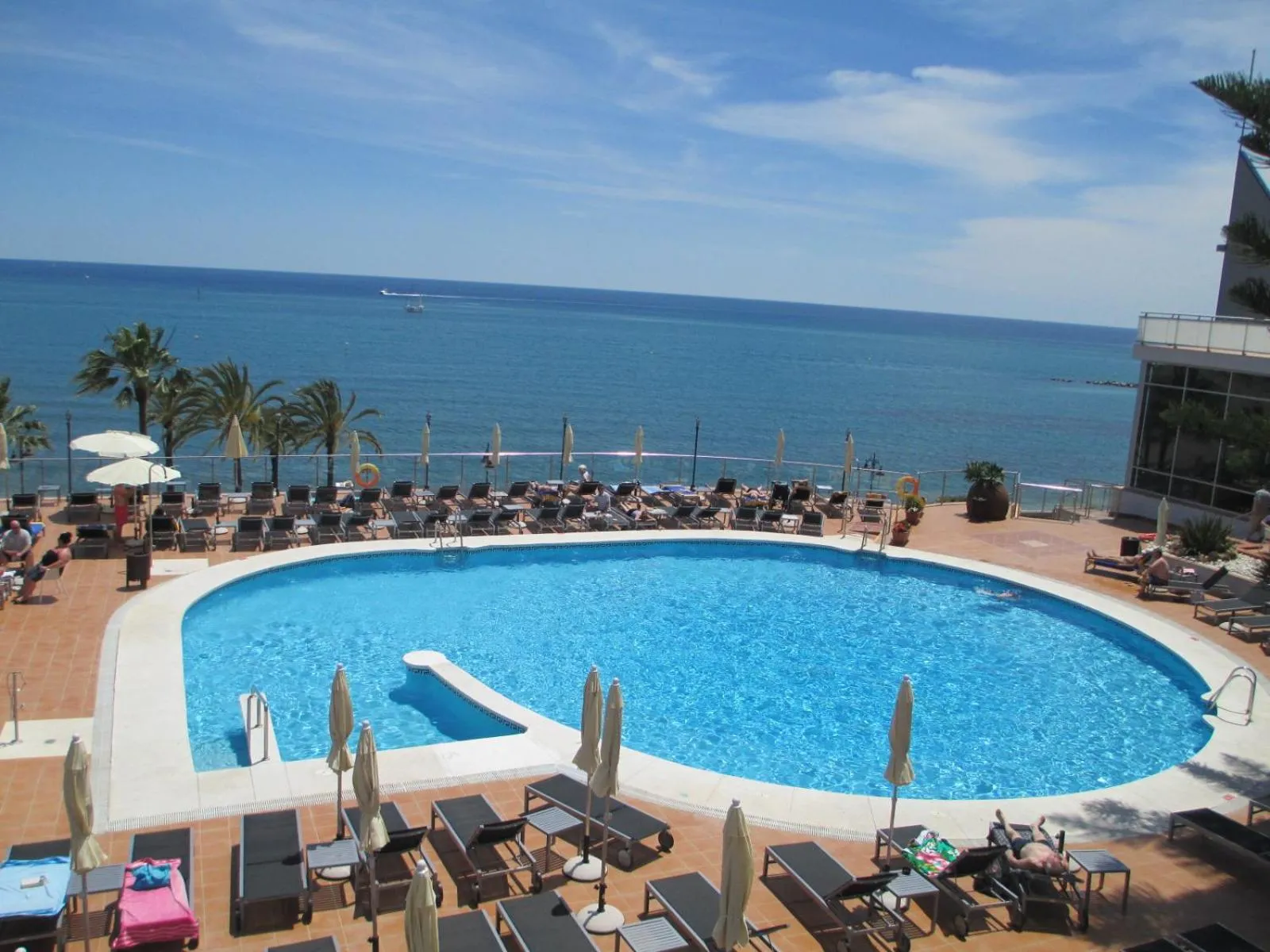 Swimming pool in Medplaya Hotel Riviera - Adults Recommended