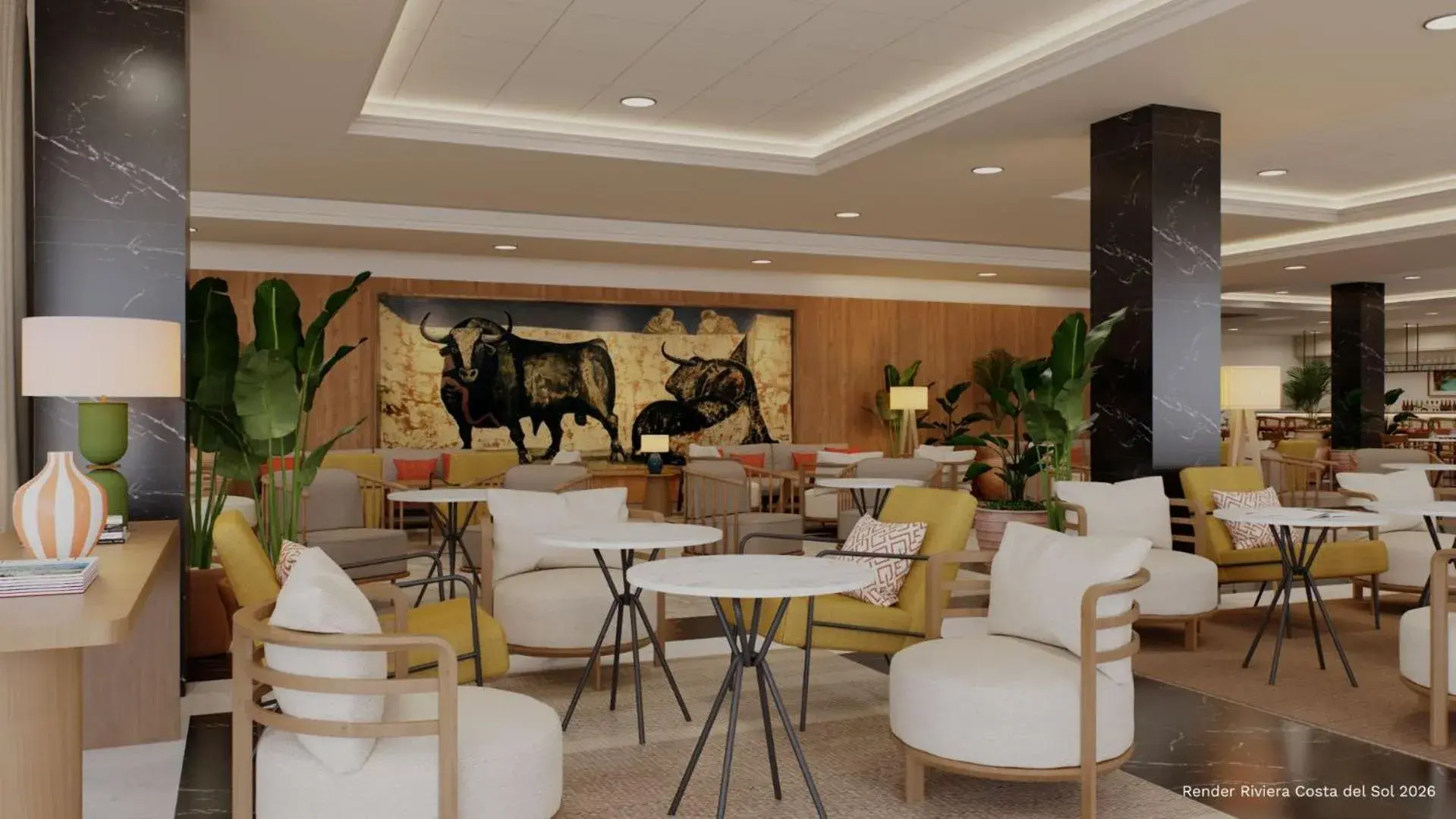 Lobby or reception in Hotel Riviera Costa del Sol - Adults Recommended Lobby or reception in Hotel Riviera Costa del Sol - Adults Recommended