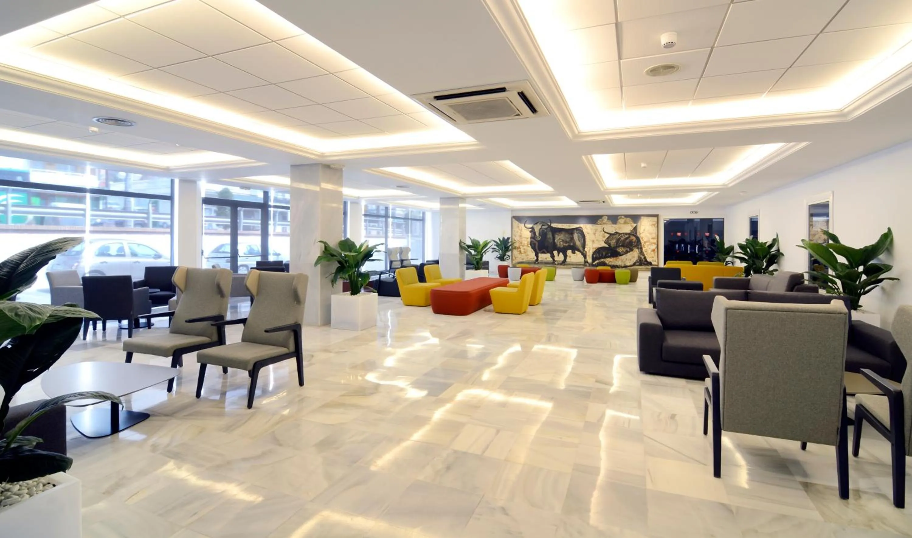 Lobby or reception in Medplaya Hotel Riviera - Adults Recommended