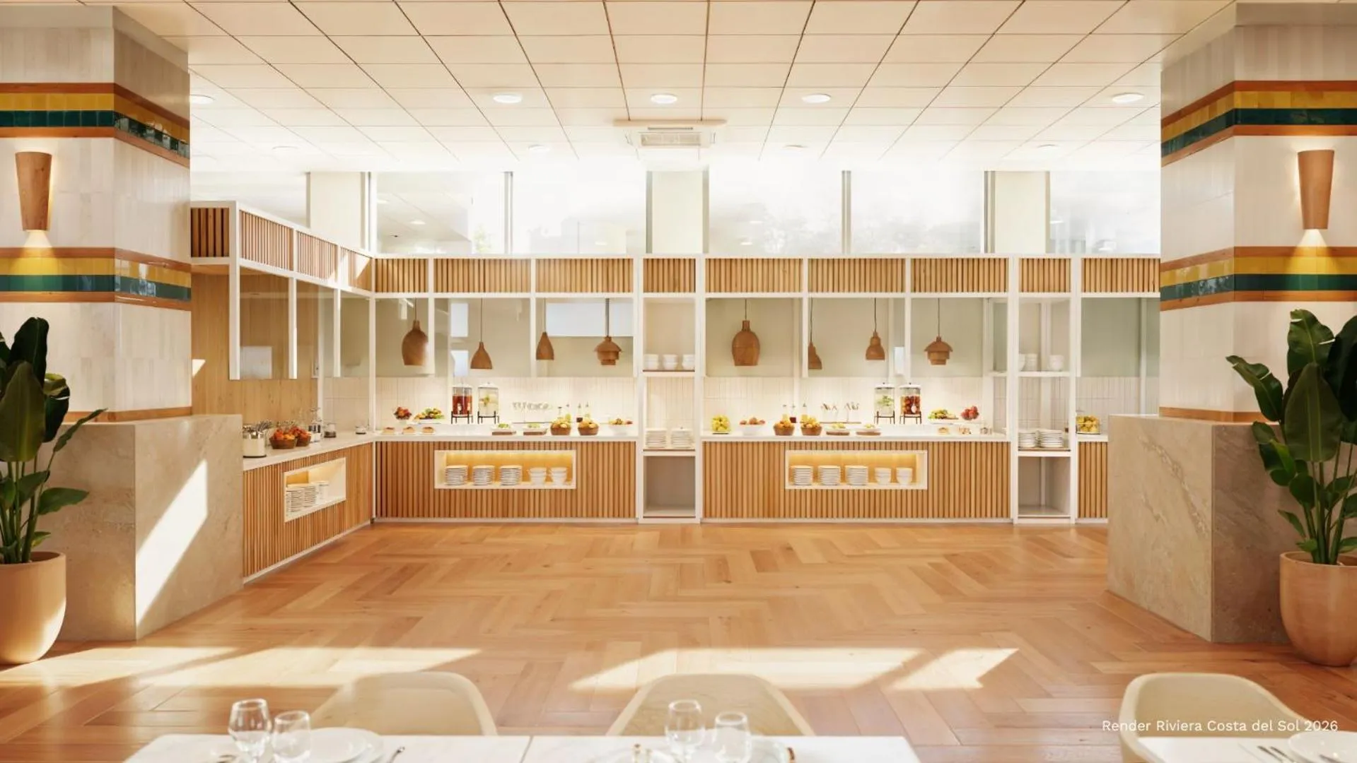 Buffet breakfast in Medplaya Hotel Riviera - Adults Recommended