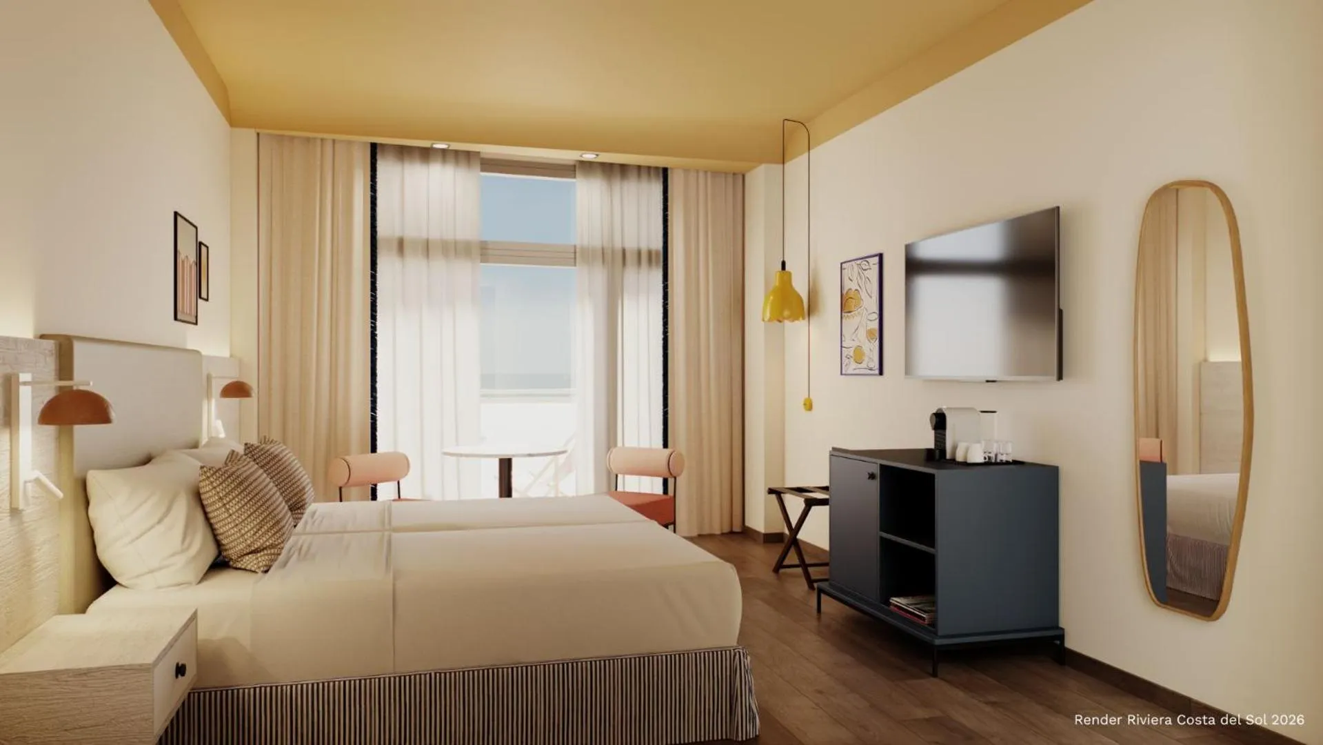 Bed in Medplaya Hotel Riviera - Adults Recommended