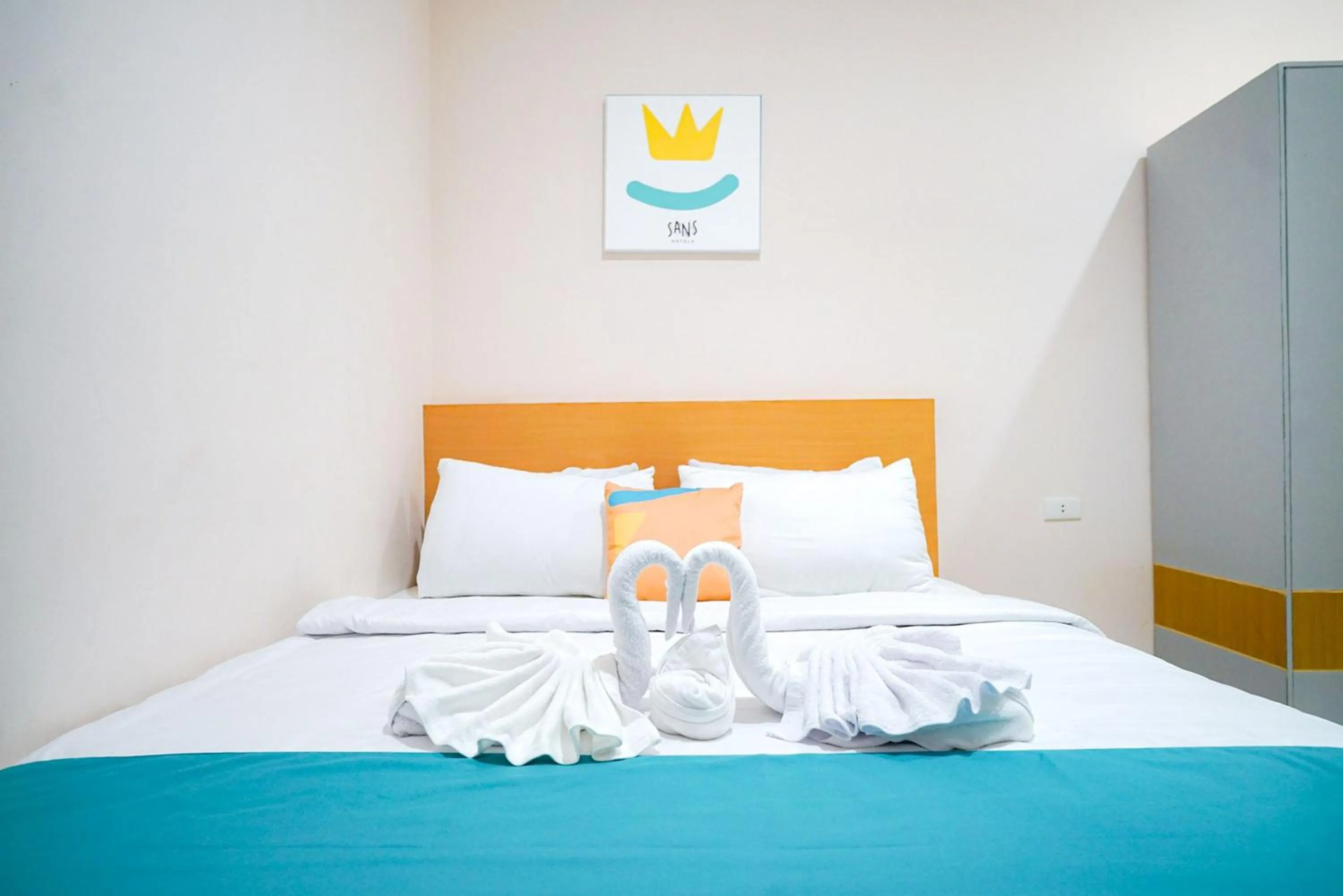 Bedroom, Bed in Sans Bougenville Lampung