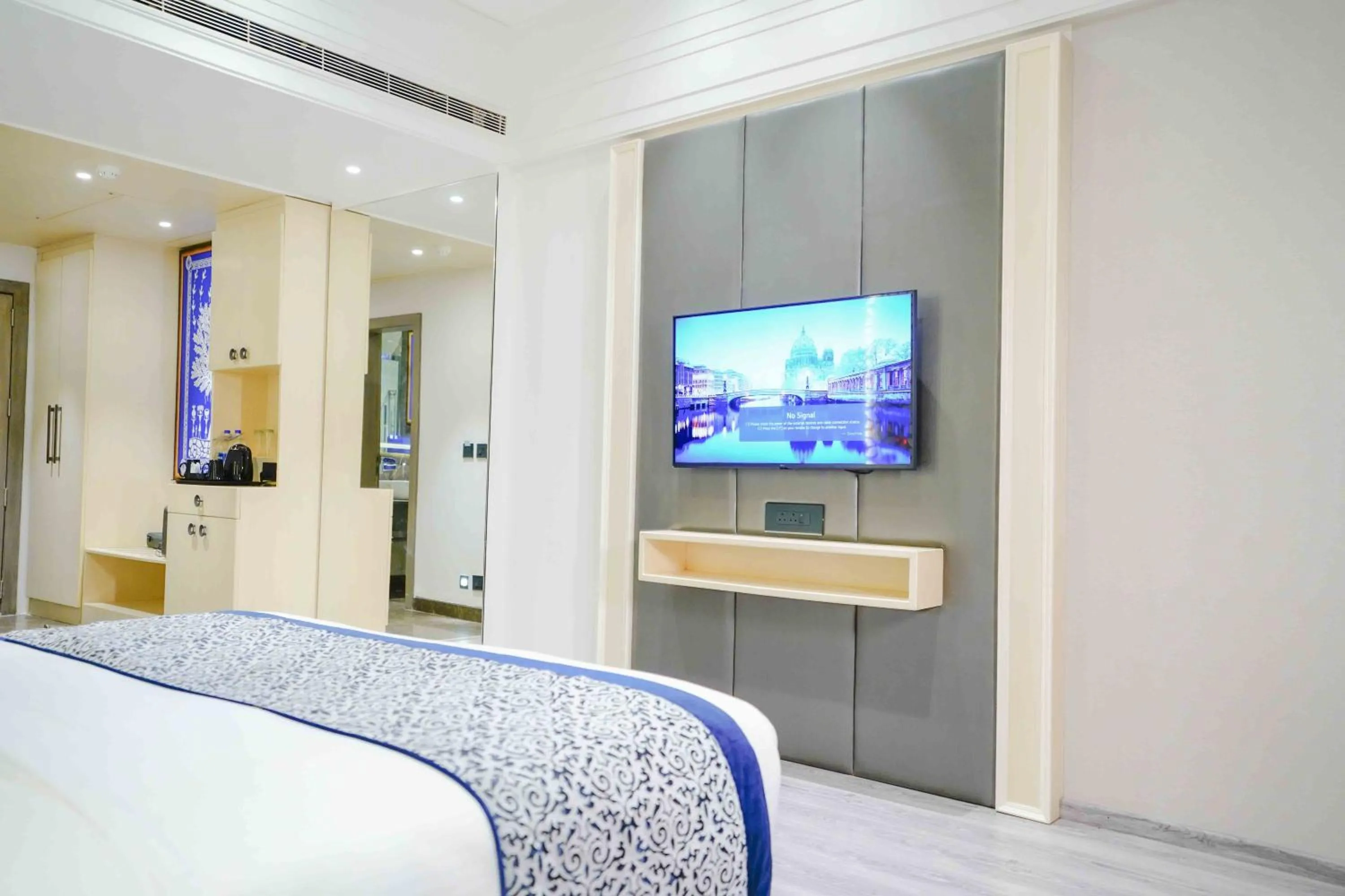 TV and multimedia in The Grand Nirvana Hotel