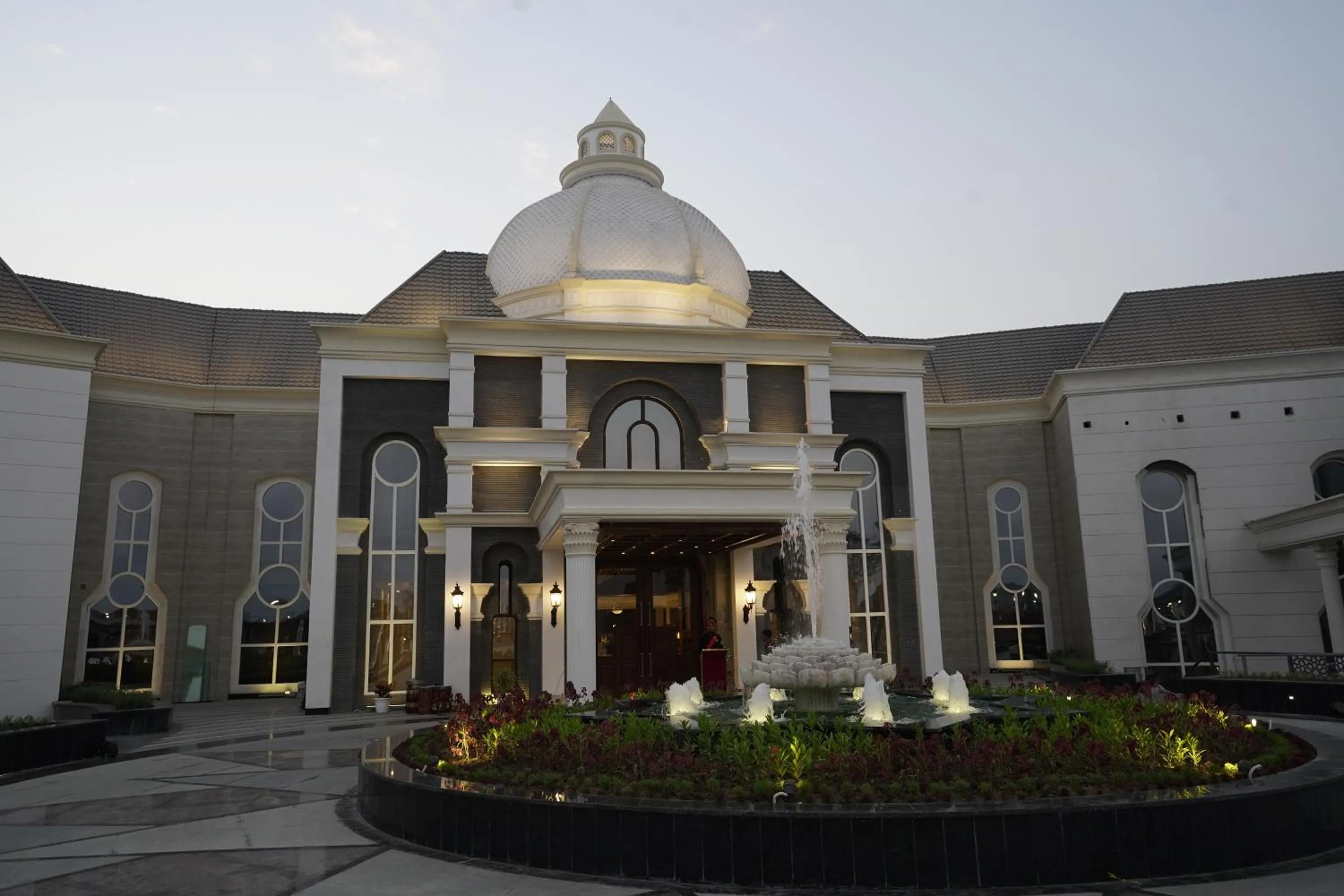 Property building in The Grand Nirvana Hotel