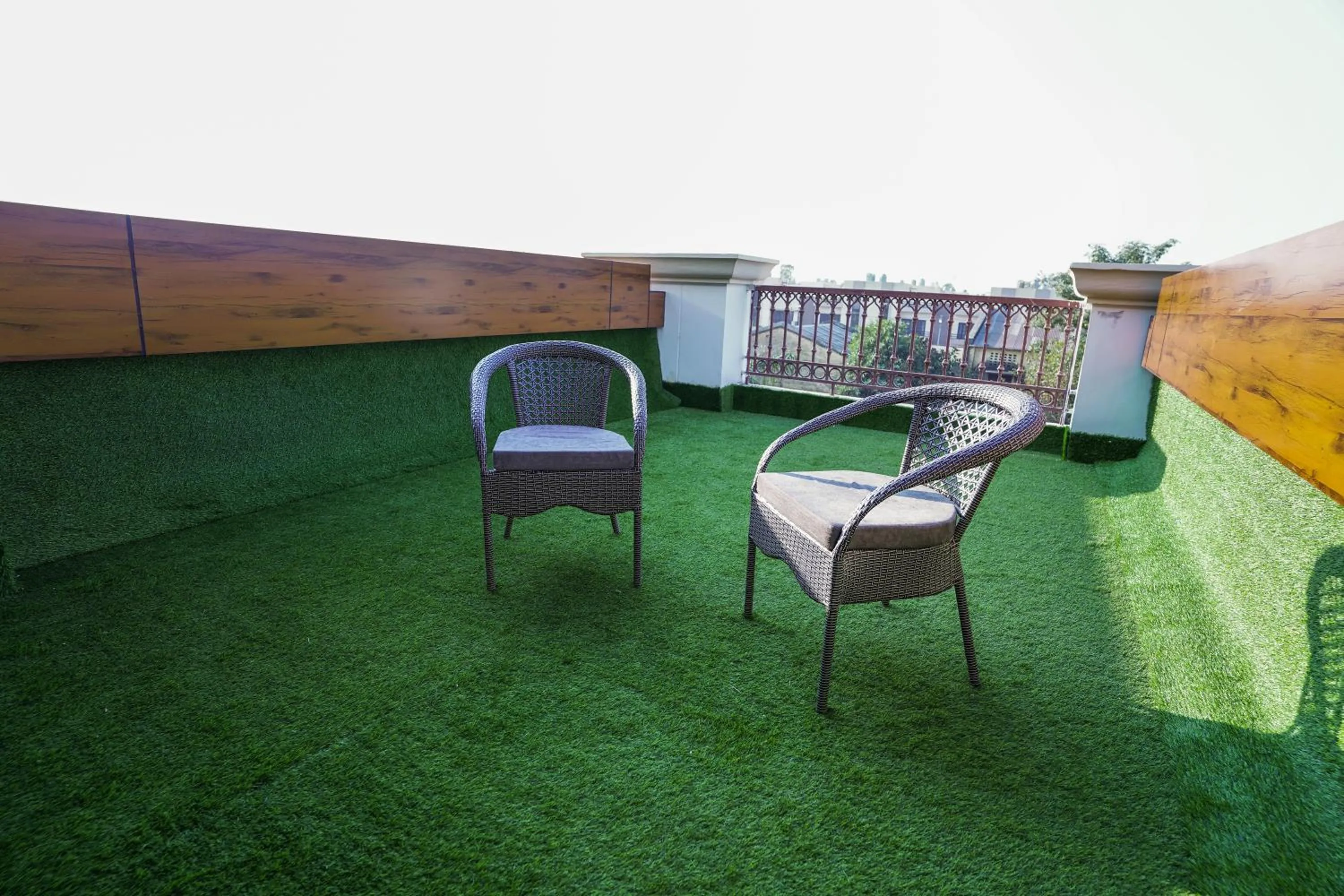 Garden in The Grand Nirvana Hotel