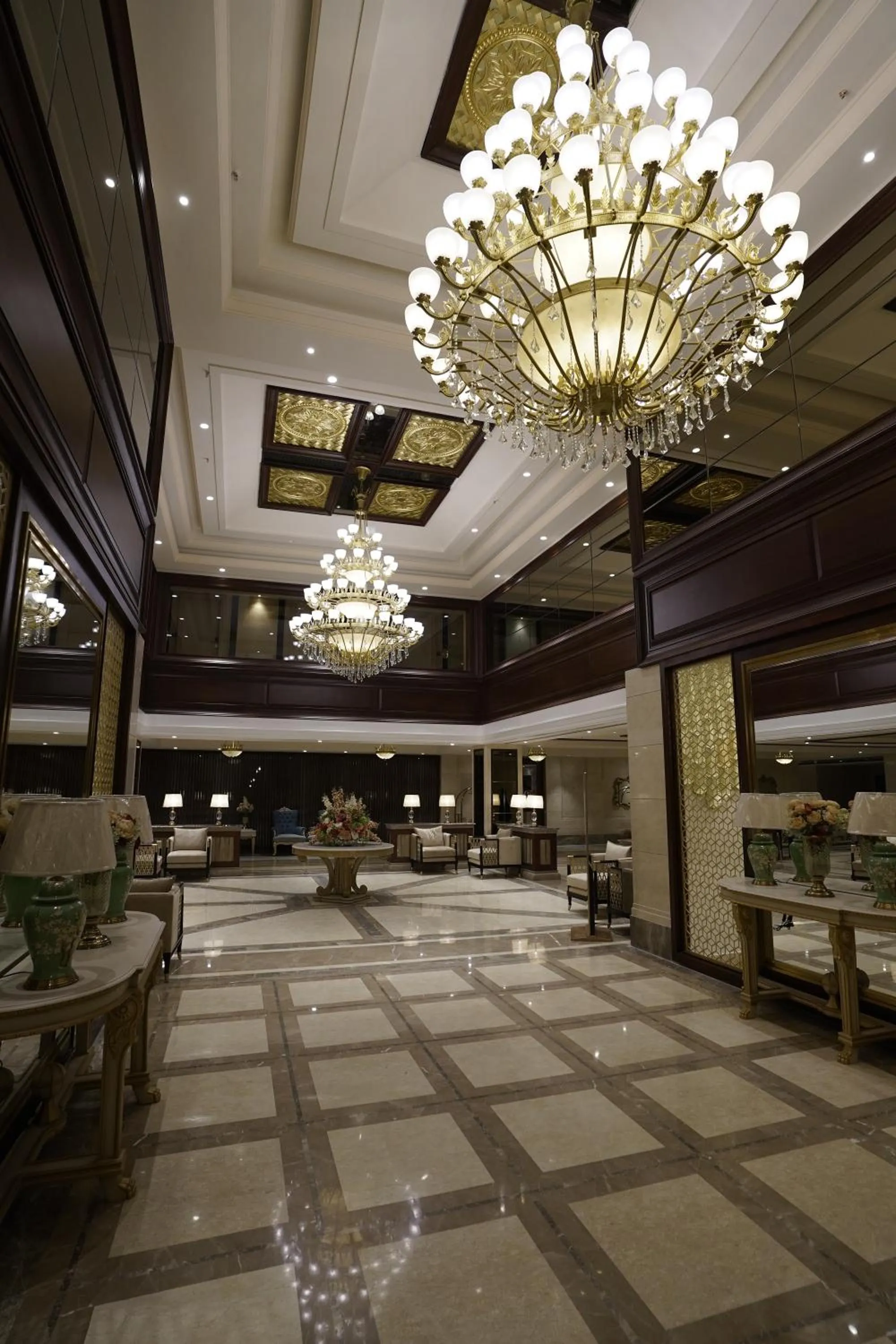 Lobby or reception in The Grand Nirvana Hotel