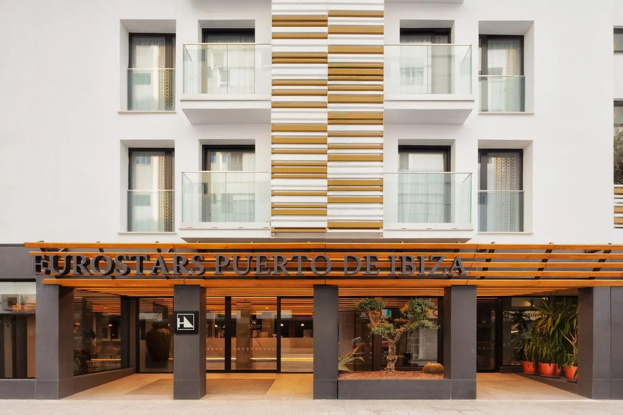 Property building in Eurostars Puerto de Ibiza Property building in Eurostars Puerto de Ibiza