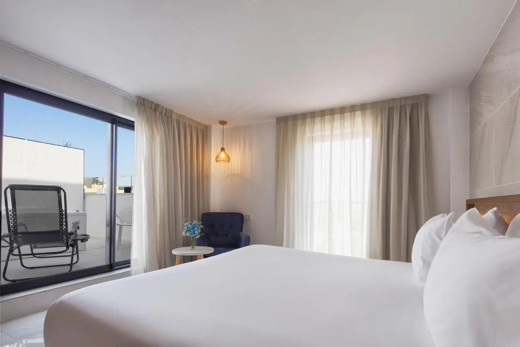 Presidential Suite with Outdoor Jacuzzi in Eurostars Puerto de Ibiza Presidential Suite with Outdoor Jacuzzi in Eurostars Puerto de Ibiza