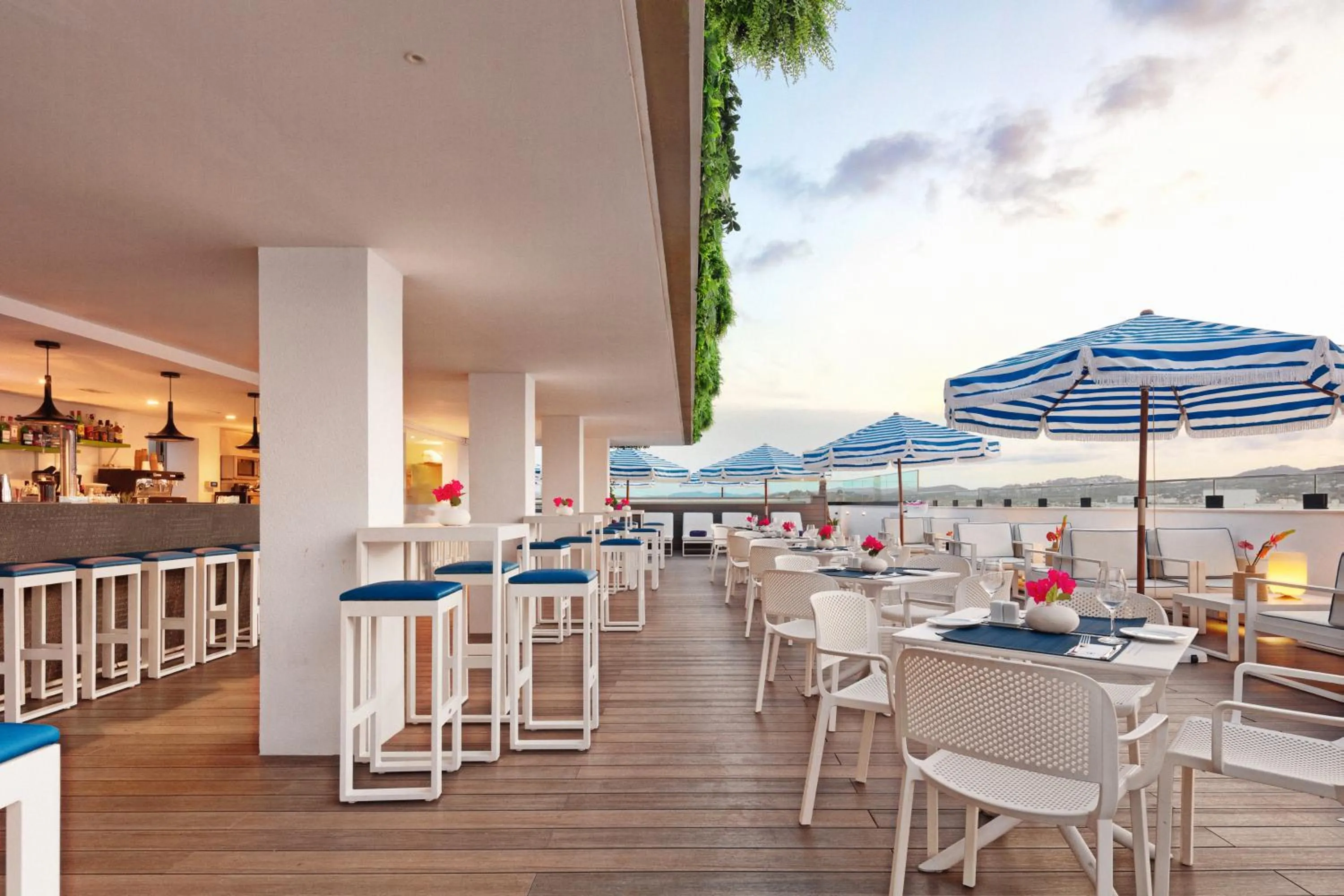 Balcony/Terrace in Eurostars Puerto de Ibiza