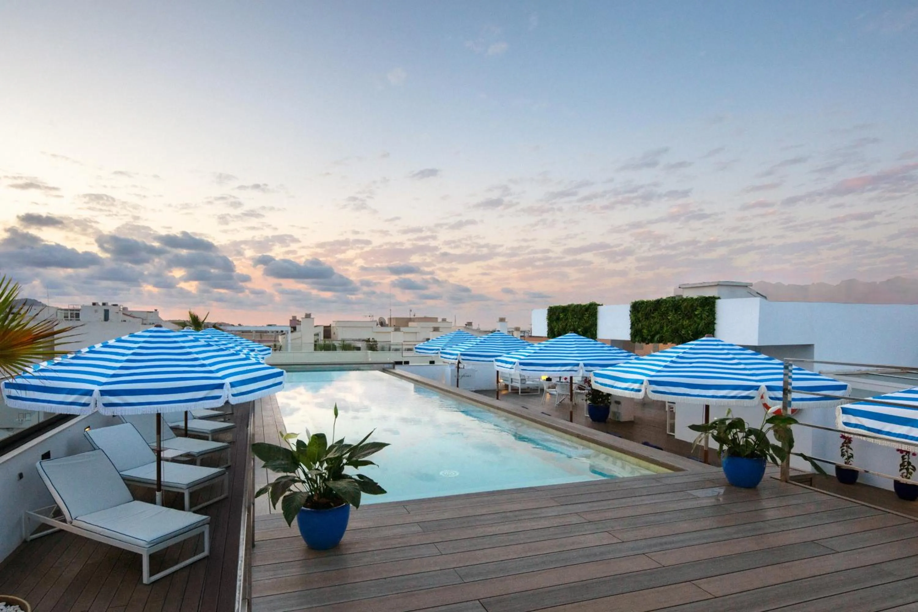 Swimming pool in Eurostars Puerto de Ibiza