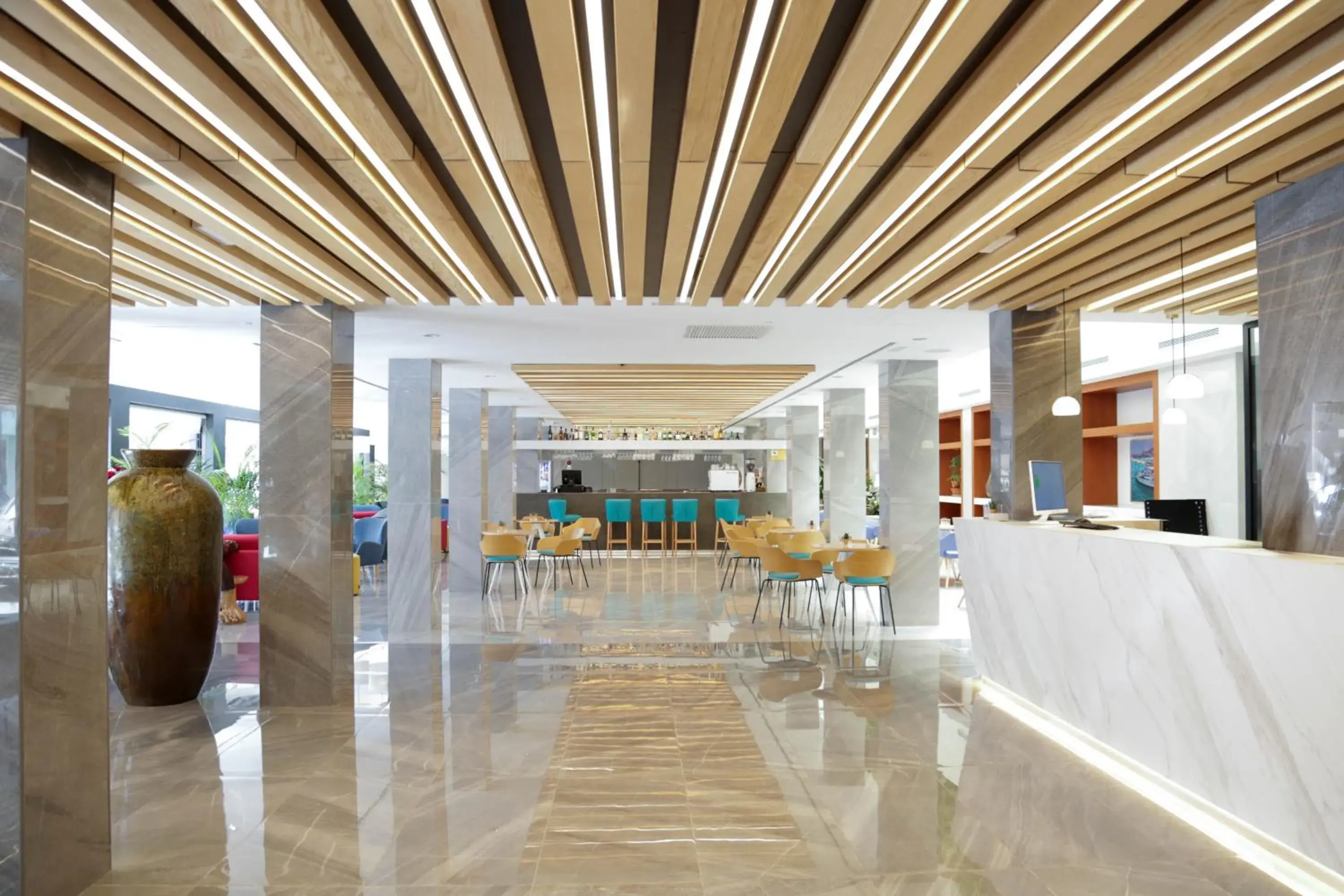 Lobby or reception in Eurostars Puerto de Ibiza Lobby or reception in Eurostars Puerto de Ibiza