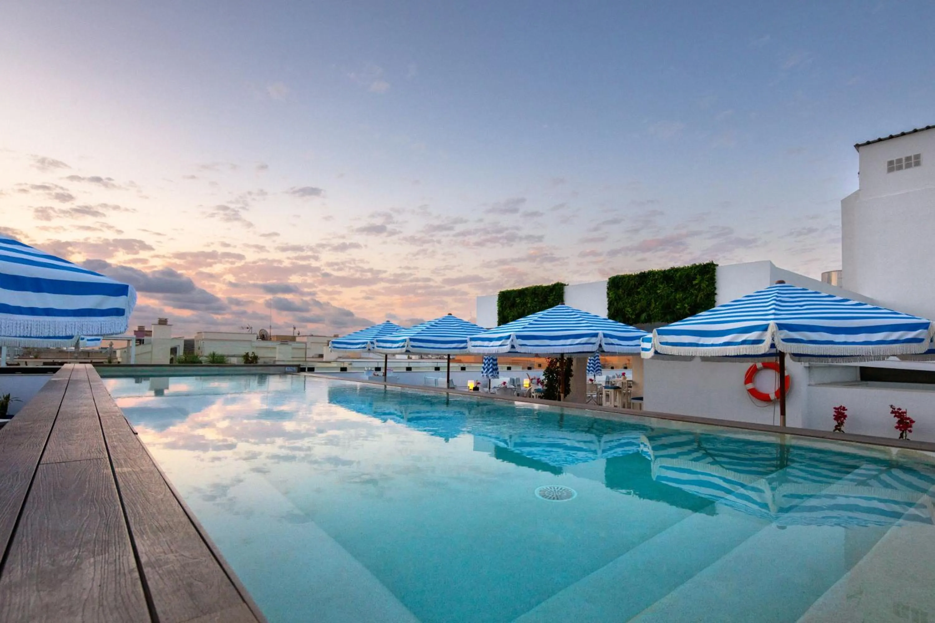 Swimming pool in Eurostars Puerto de Ibiza