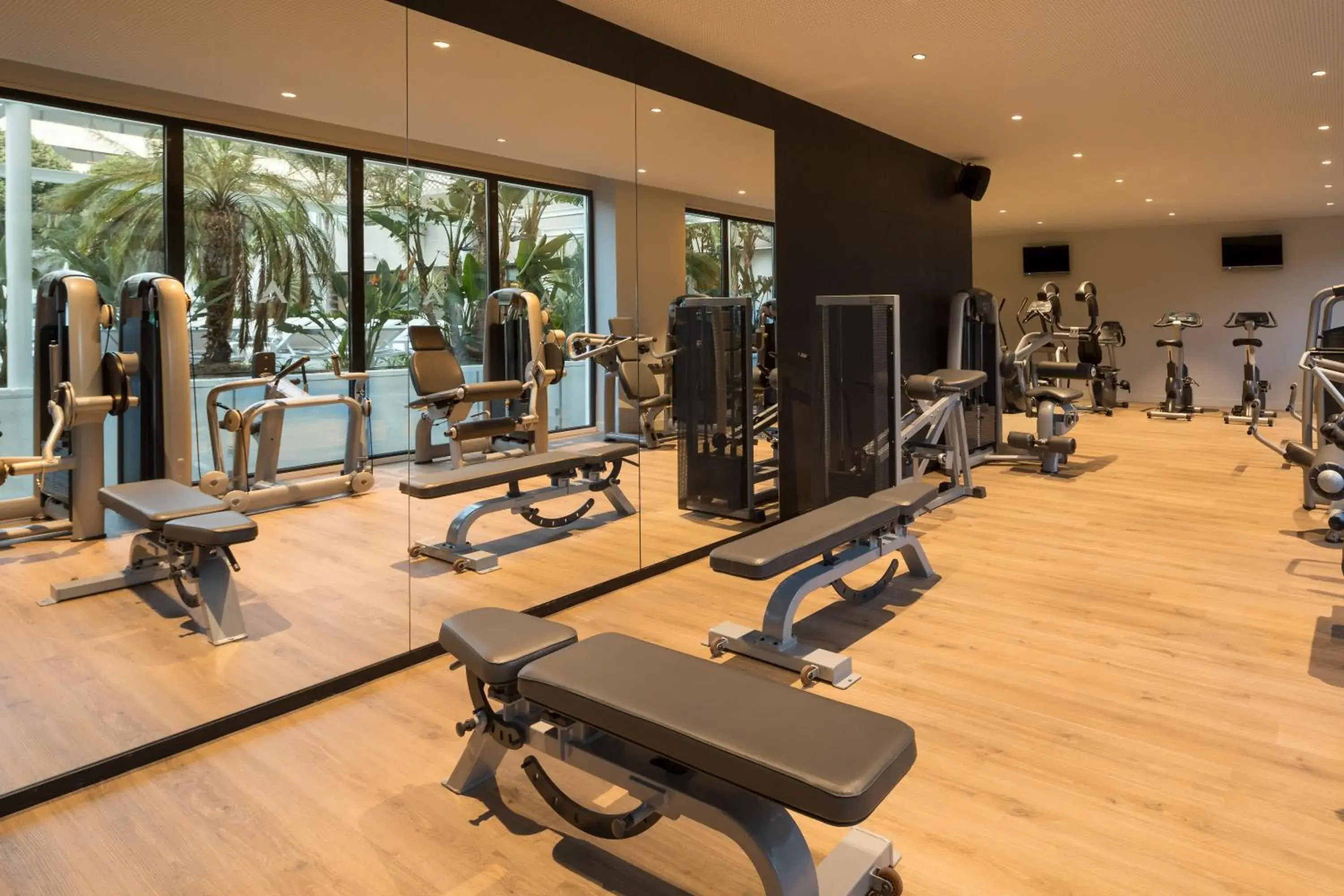 Fitness centre/facilities in AQUA Hotel Silhouette & Spa - Adults Only Fitness centre/facilities in AQUA Hotel Silhouette & Spa - Adults Only
