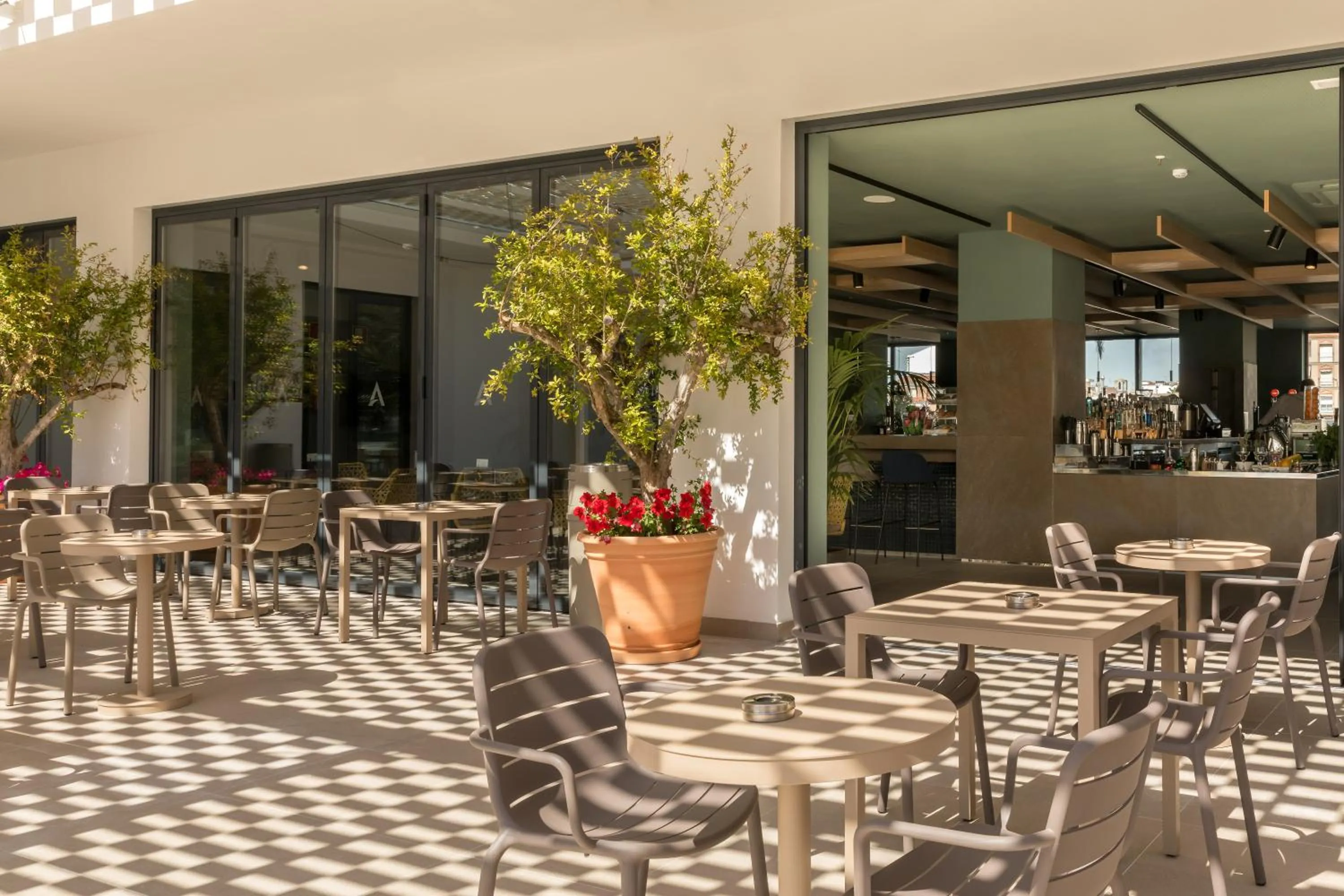 Balcony/Terrace in AQUA Hotel Silhouette & Spa - Adults Only