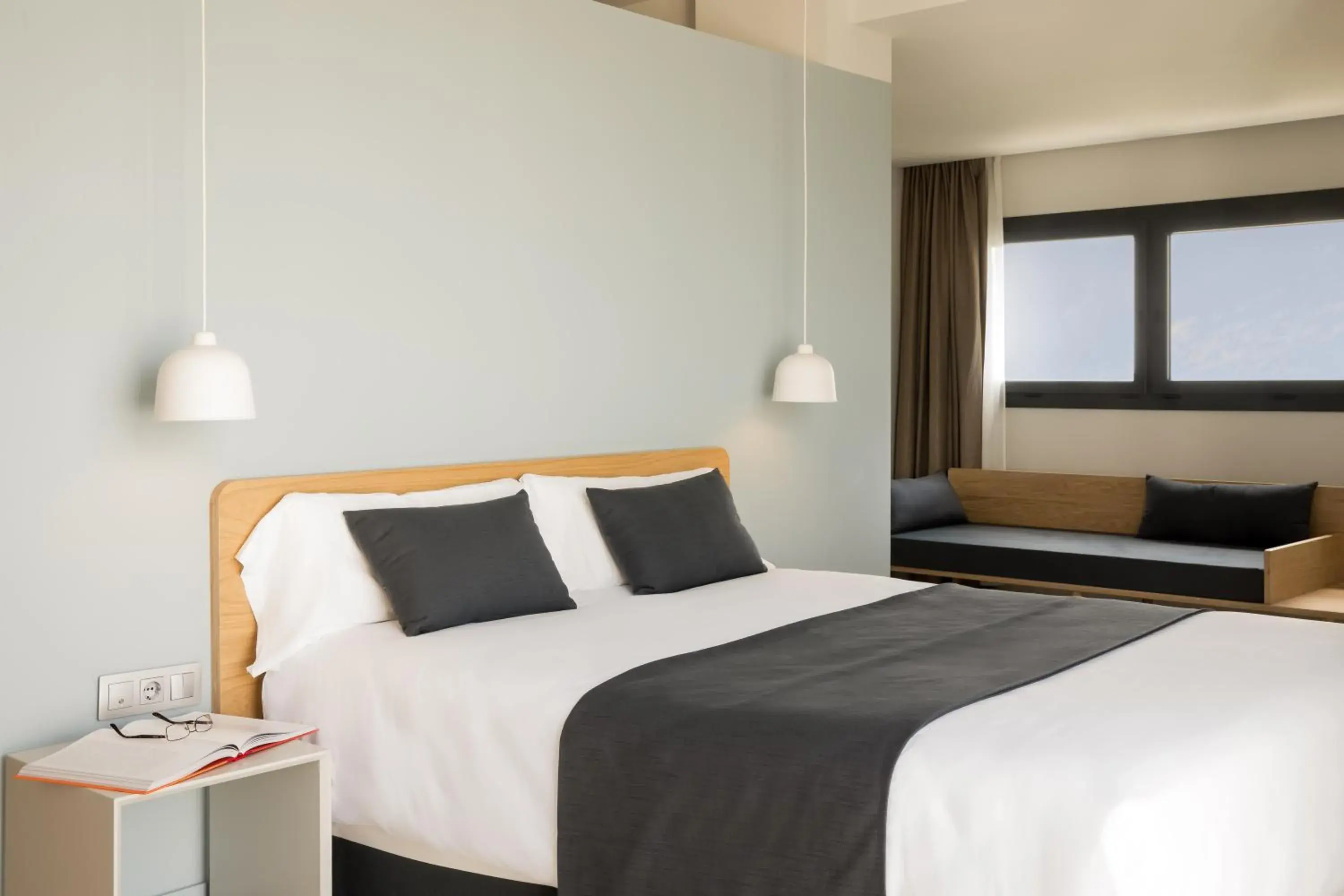 Photo of the whole room, Bed in AQUA Hotel Silhouette & Spa - Adults Only Photo of the whole room, Bed in AQUA Hotel Silhouette & Spa - Adults Only