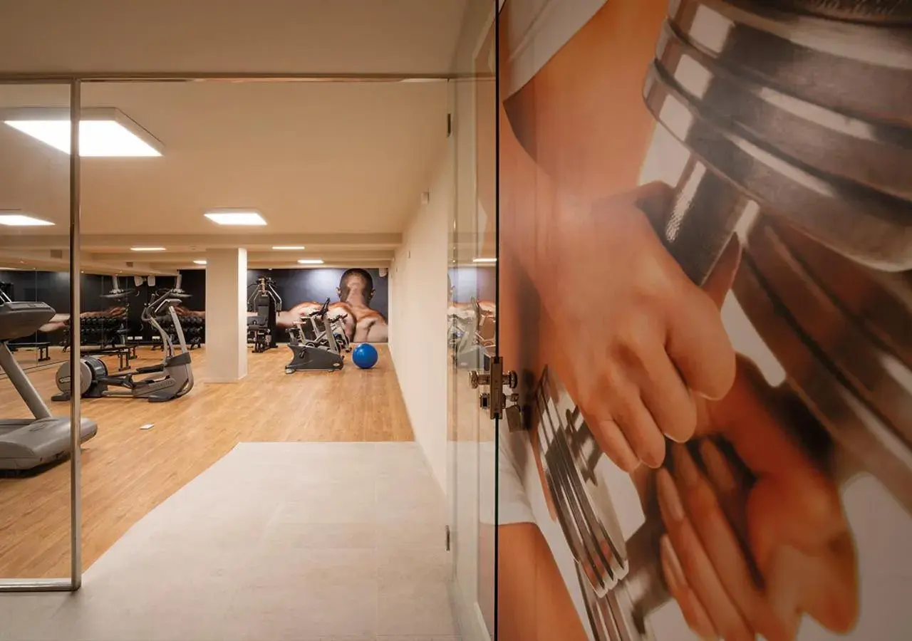 Fitness centre/facilities in AQUA Hotel Promenade & Spa 4Sup Fitness centre/facilities in AQUA Hotel Promenade & Spa 4Sup