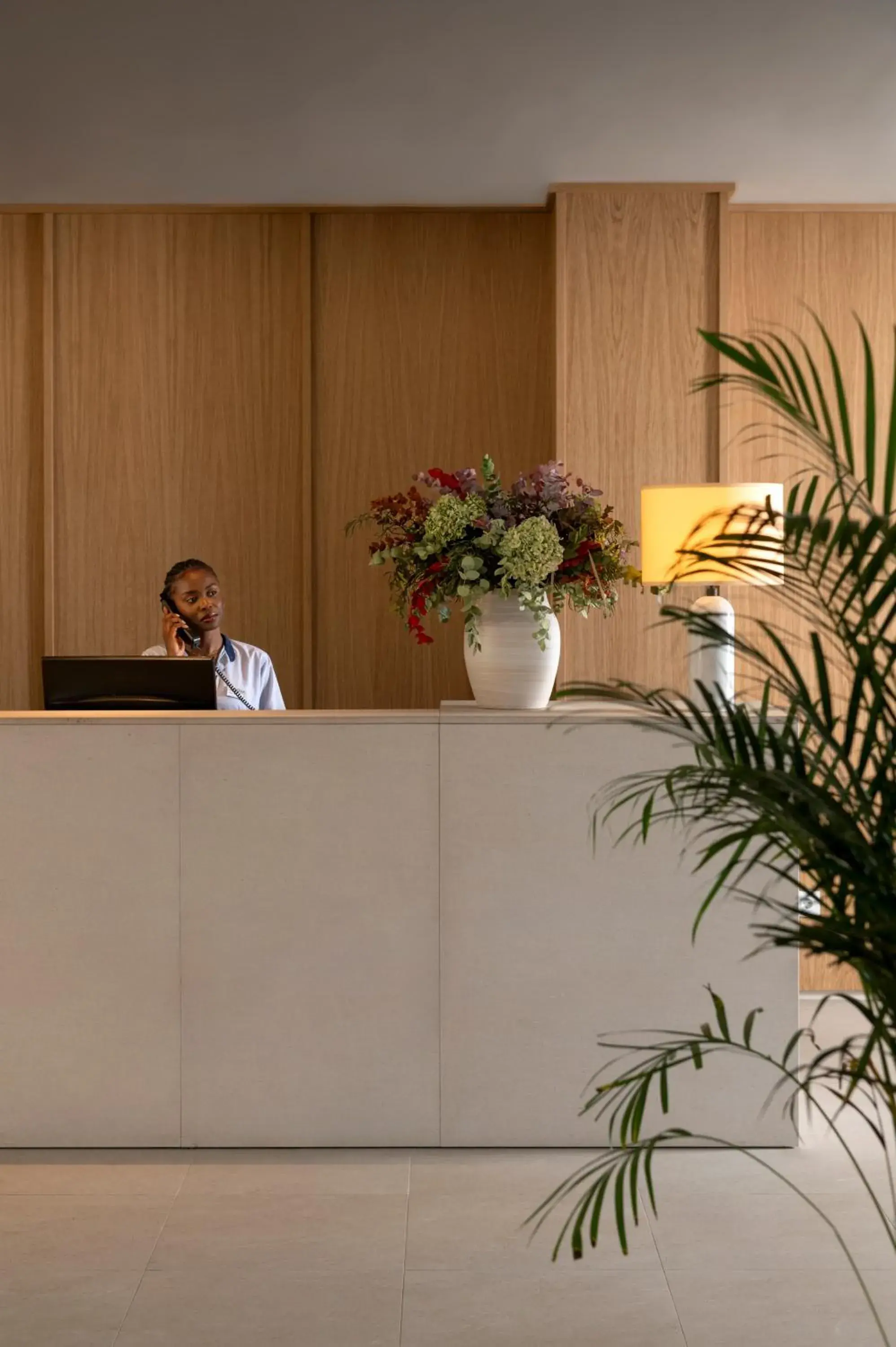 Lobby or reception in AQUA Hotel Promenade & Spa 4Sup Lobby or reception in AQUA Hotel Promenade & Spa 4Sup