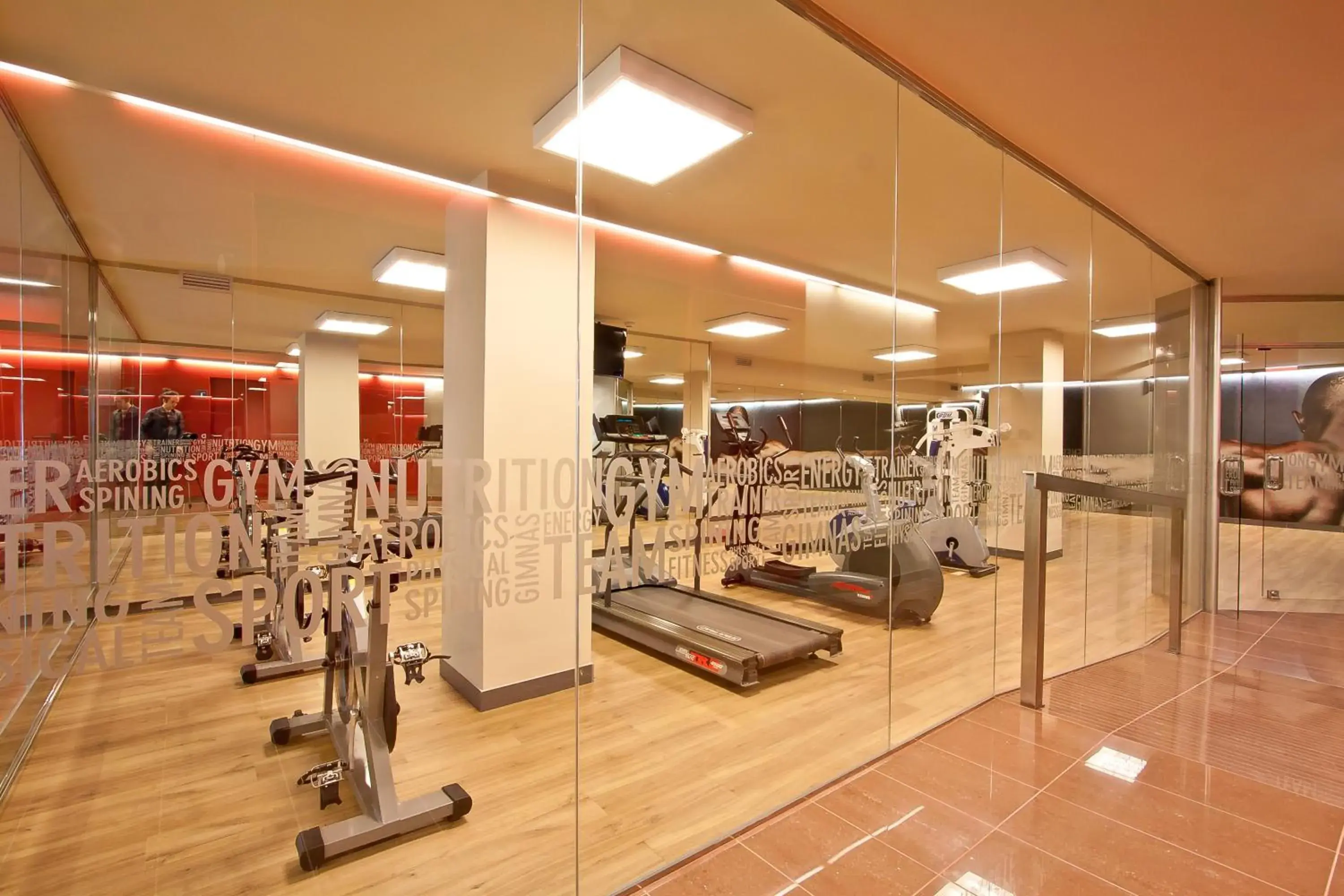 Fitness centre/facilities in AQUA Hotel Promenade & Spa 4Sup Fitness centre/facilities in AQUA Hotel Promenade & Spa 4Sup