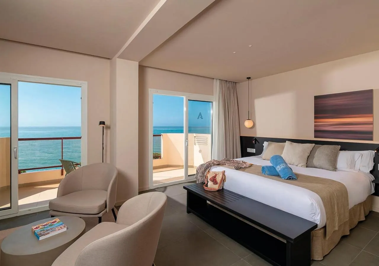Photo of the whole room, Bed in AQUA Hotel Promenade & Spa 4Sup