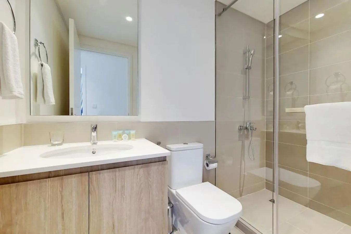 Bathroom in Vacationer Holiday Homes I Executive 1 Bedroom I Free Parking & Wi-Fi