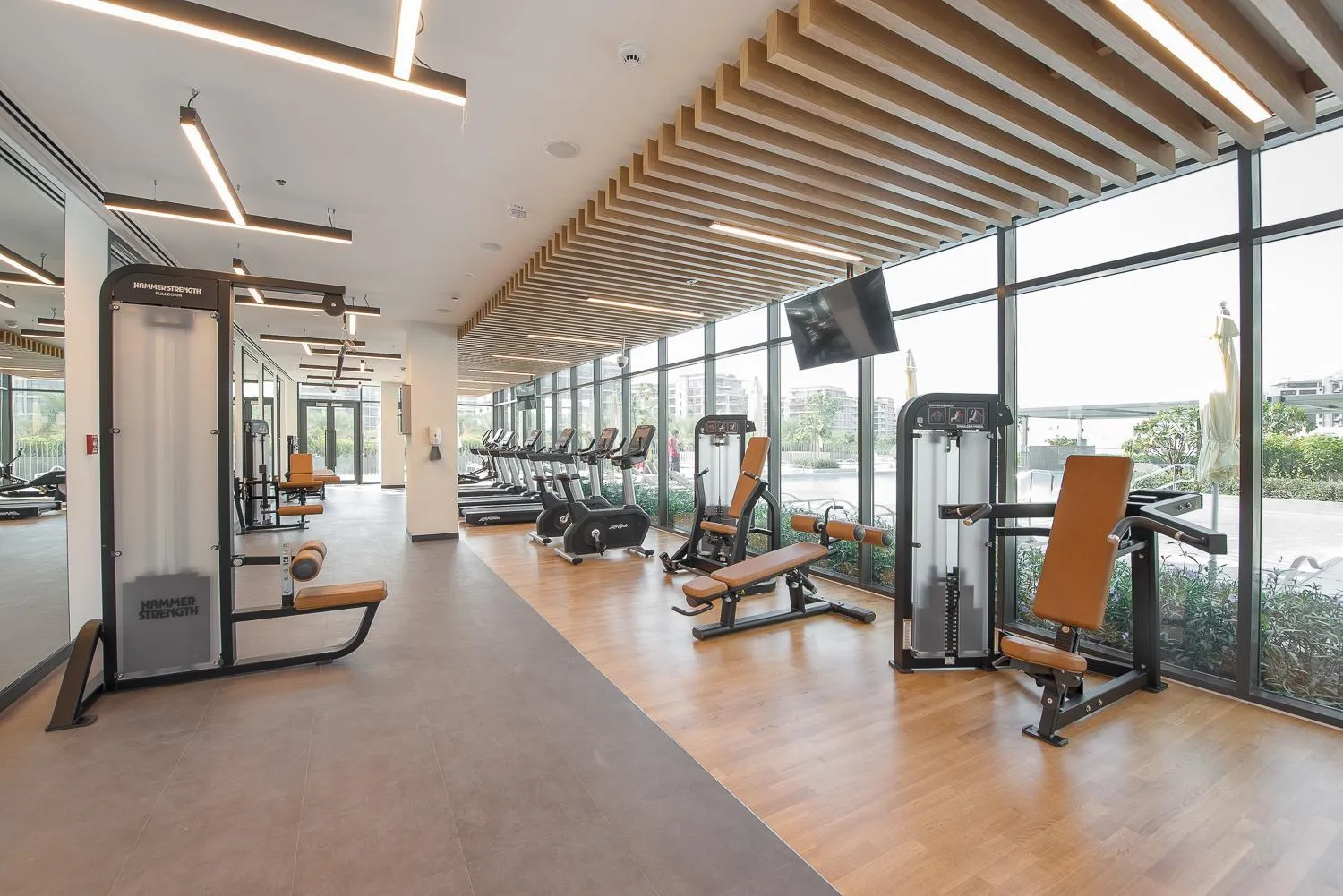 Fitness centre/facilities in Vacationer Holiday Homes I Executive 1 Bedroom I Free Parking & Wi-Fi