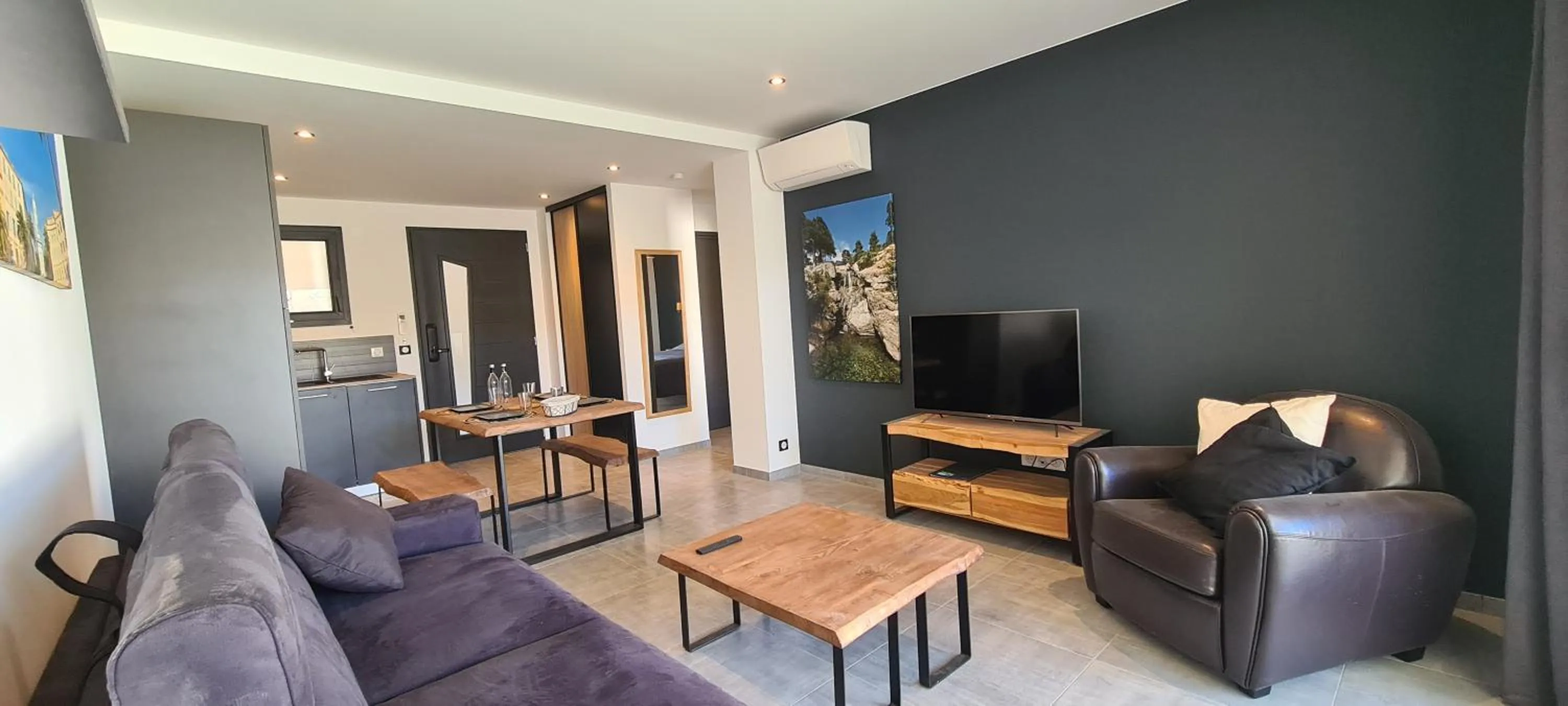 Living room in Domaine de Pacciolello - Porticcio