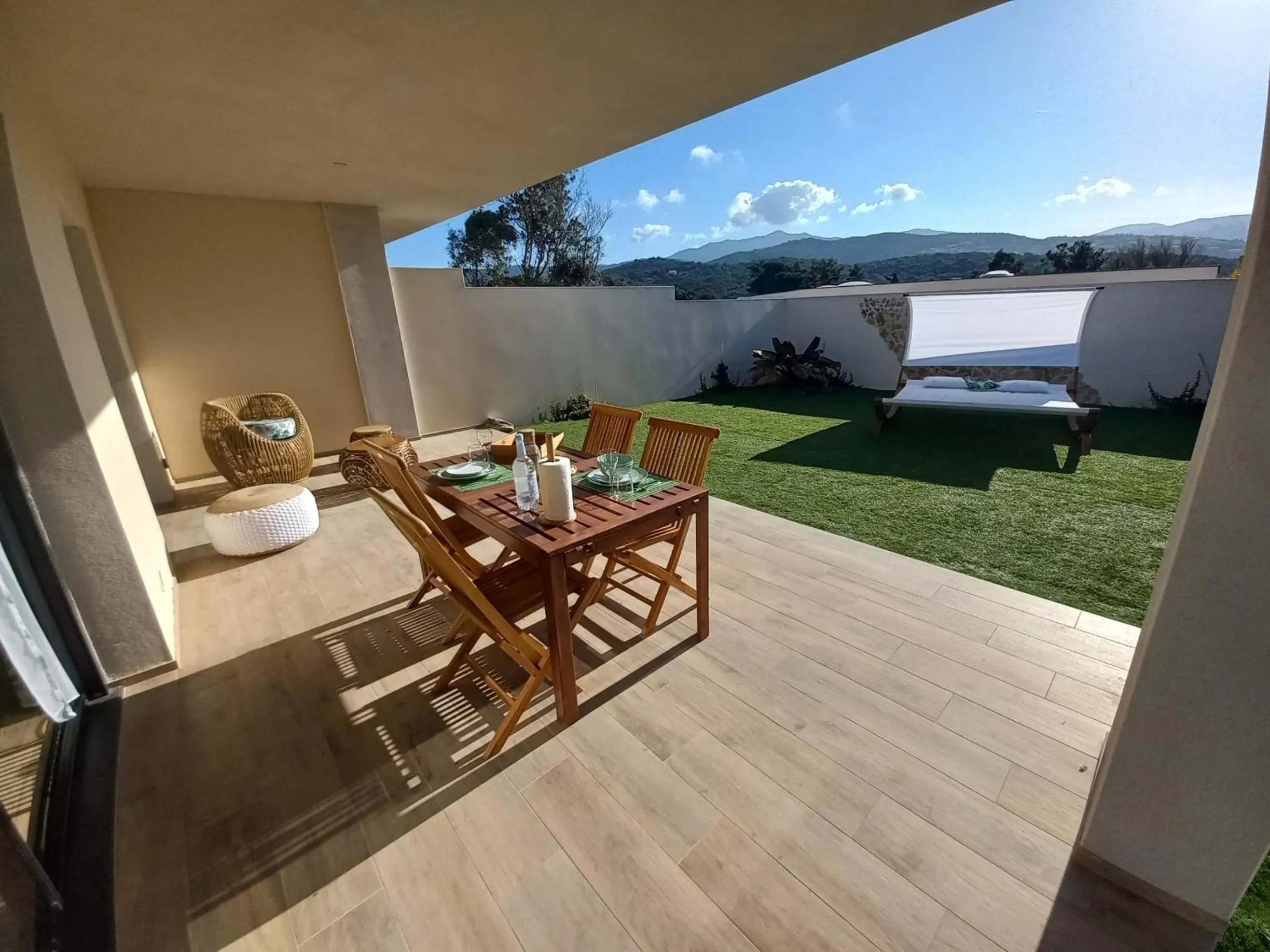 Balcony/Terrace in Domaine de Pacciolello - Porticcio