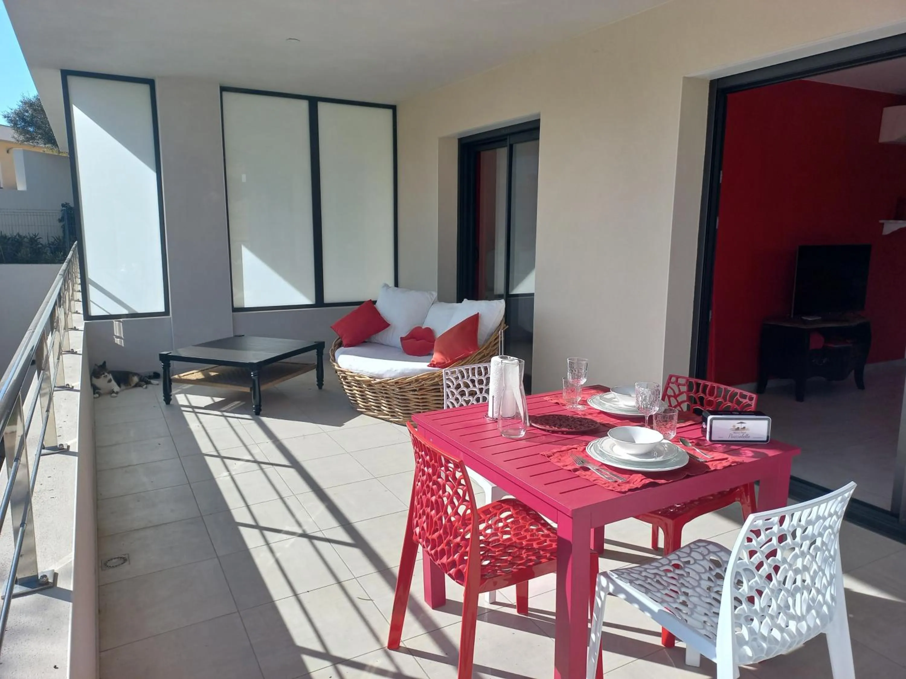 Balcony/Terrace in Domaine de Pacciolello - Porticcio