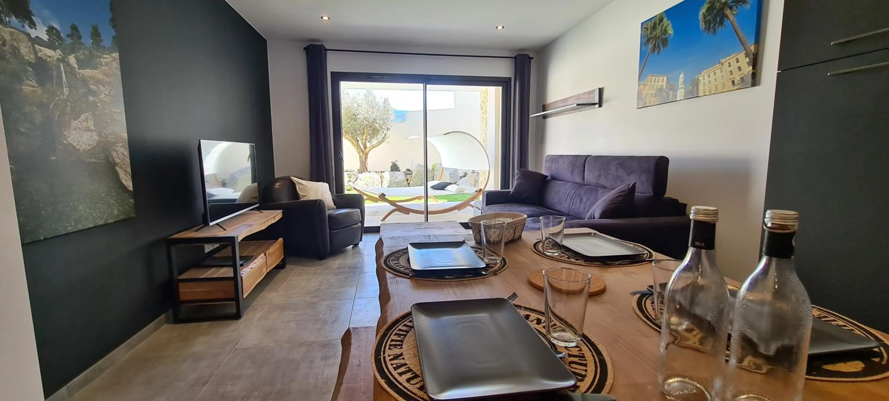 Living room in Domaine de Pacciolello - Porticcio