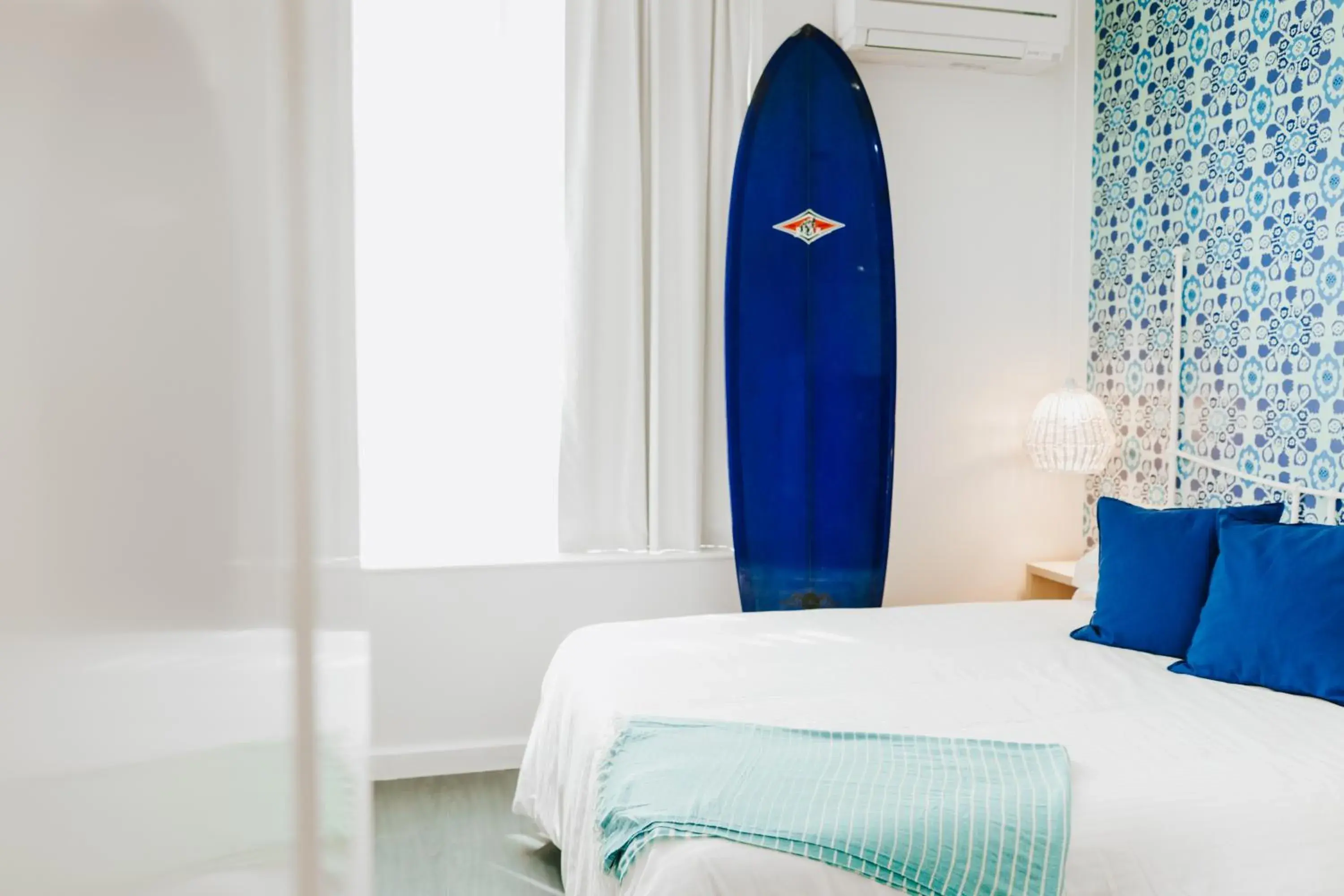 Bed in Hotel Mar Azul & Surf Bed in Hotel Mar Azul & Surf