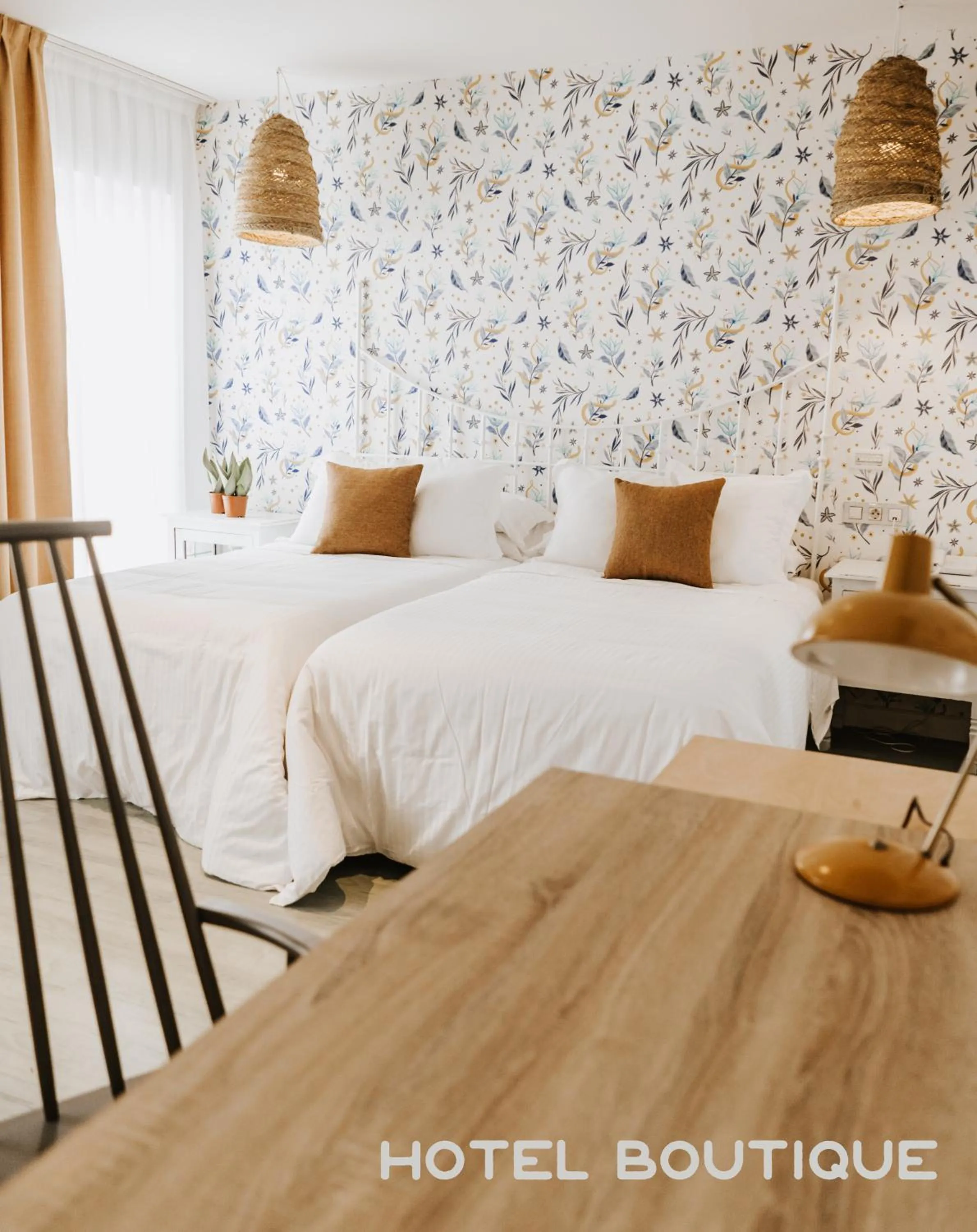 Bed in Hotel Mar Azul & Surf