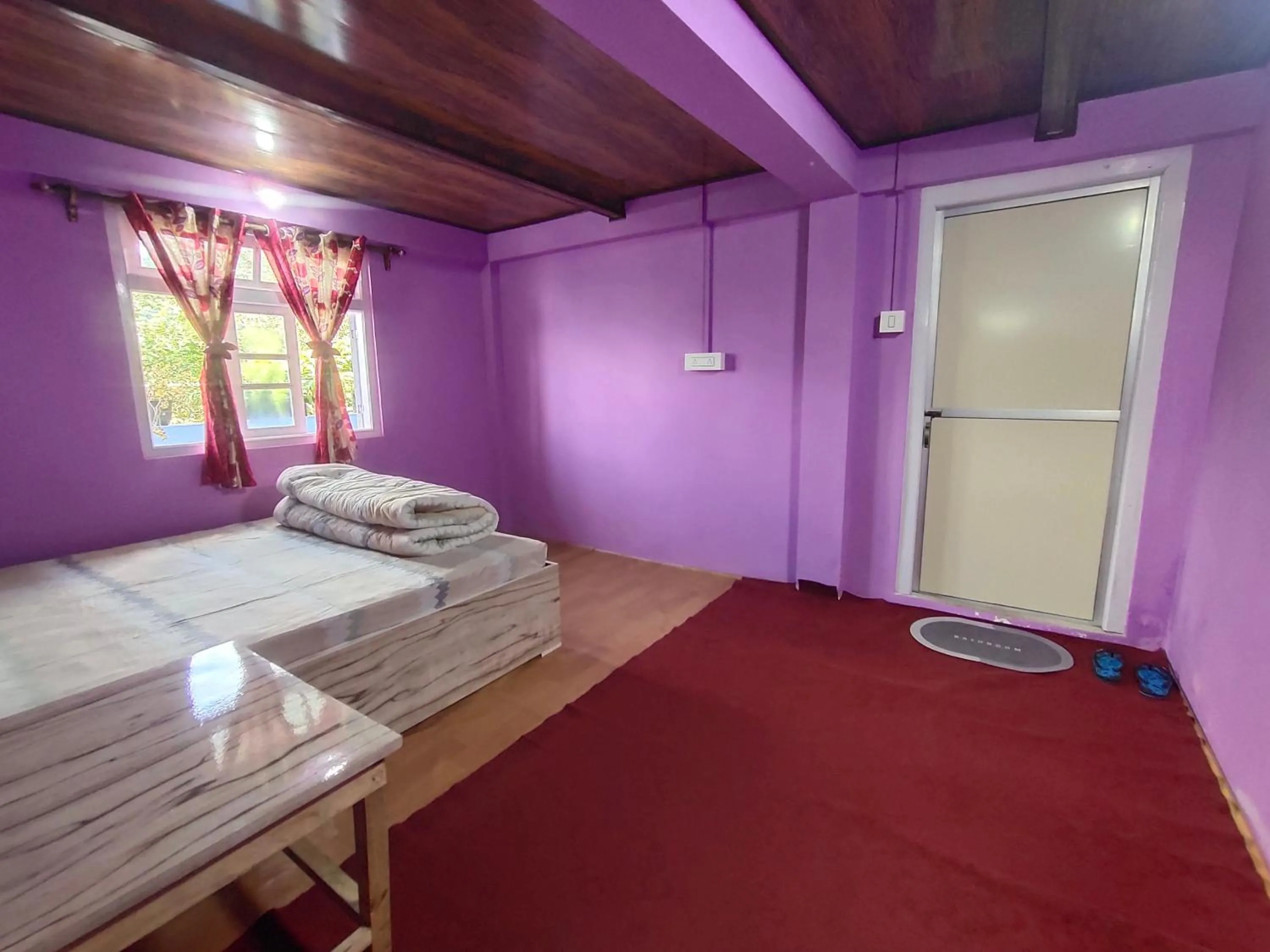 Bed in Boho Homestay, Rangbhang