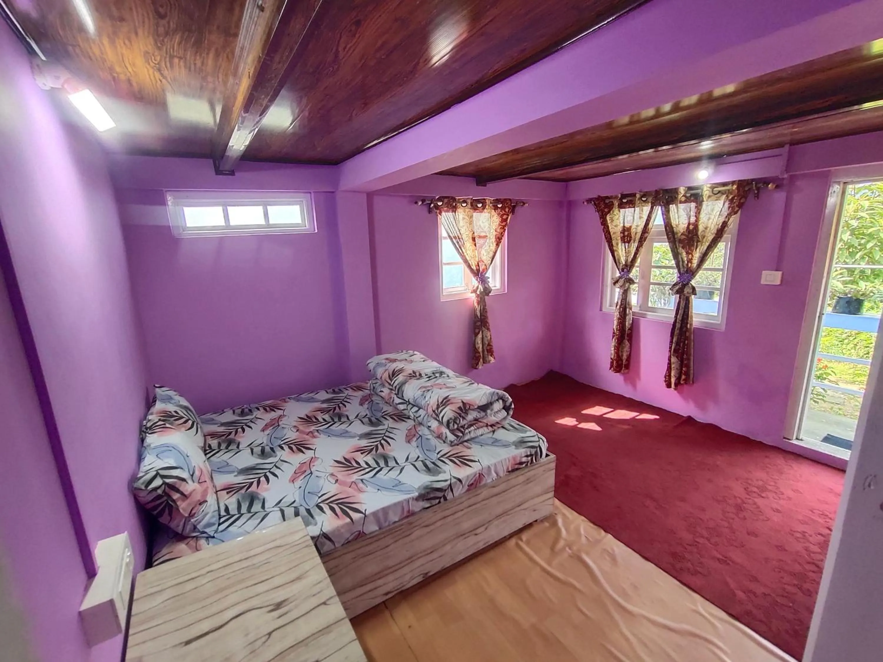 Property building, Bed in Boho Homestay, Rangbhang