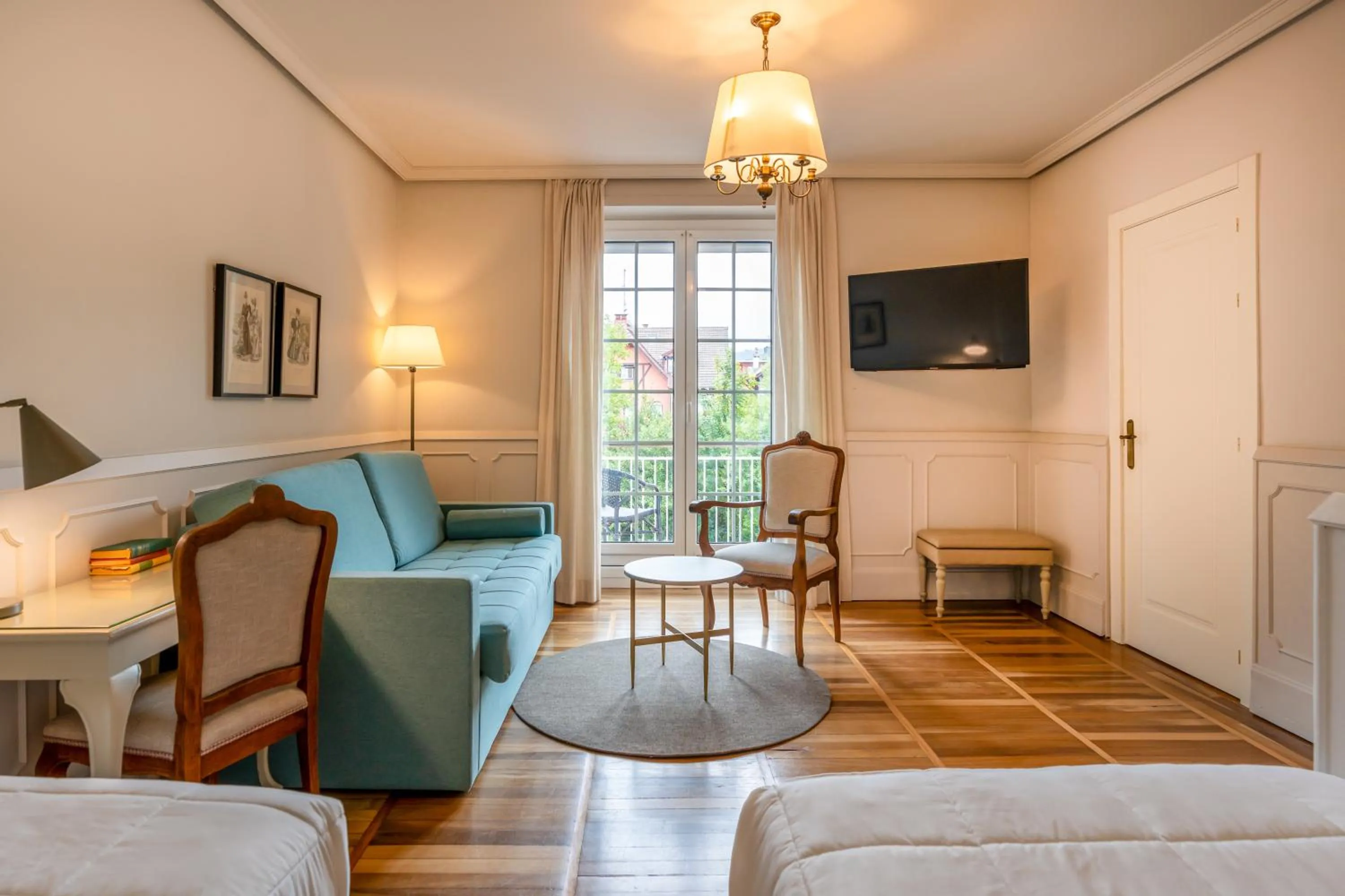 Bed in Hotel Alcazar Irun