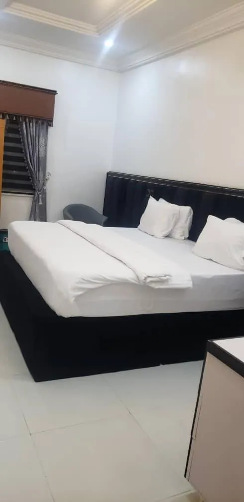 Bed in Kawruky Hotel Benin
