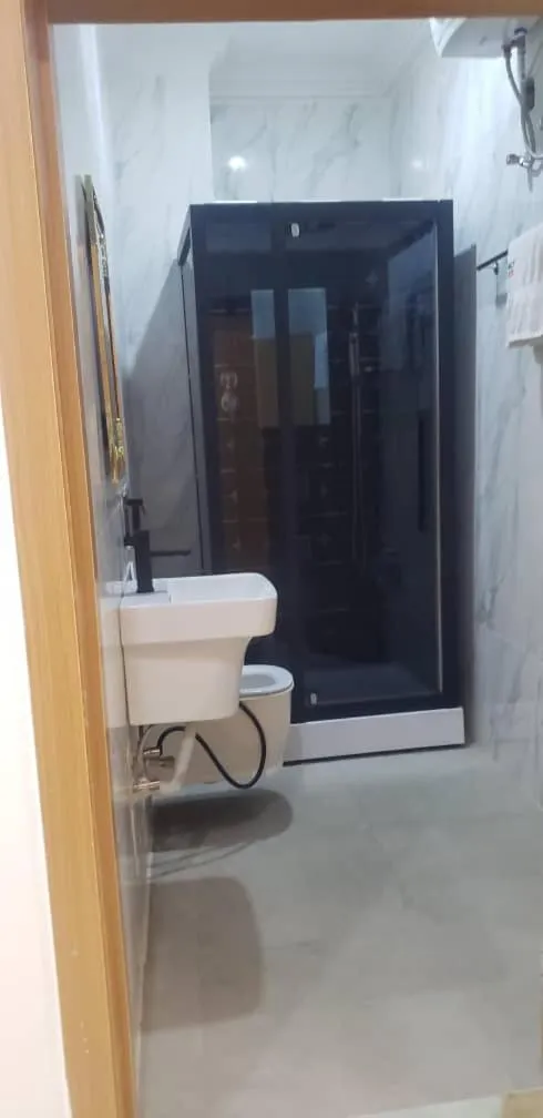 Toilet in Kawruky Hotel Benin