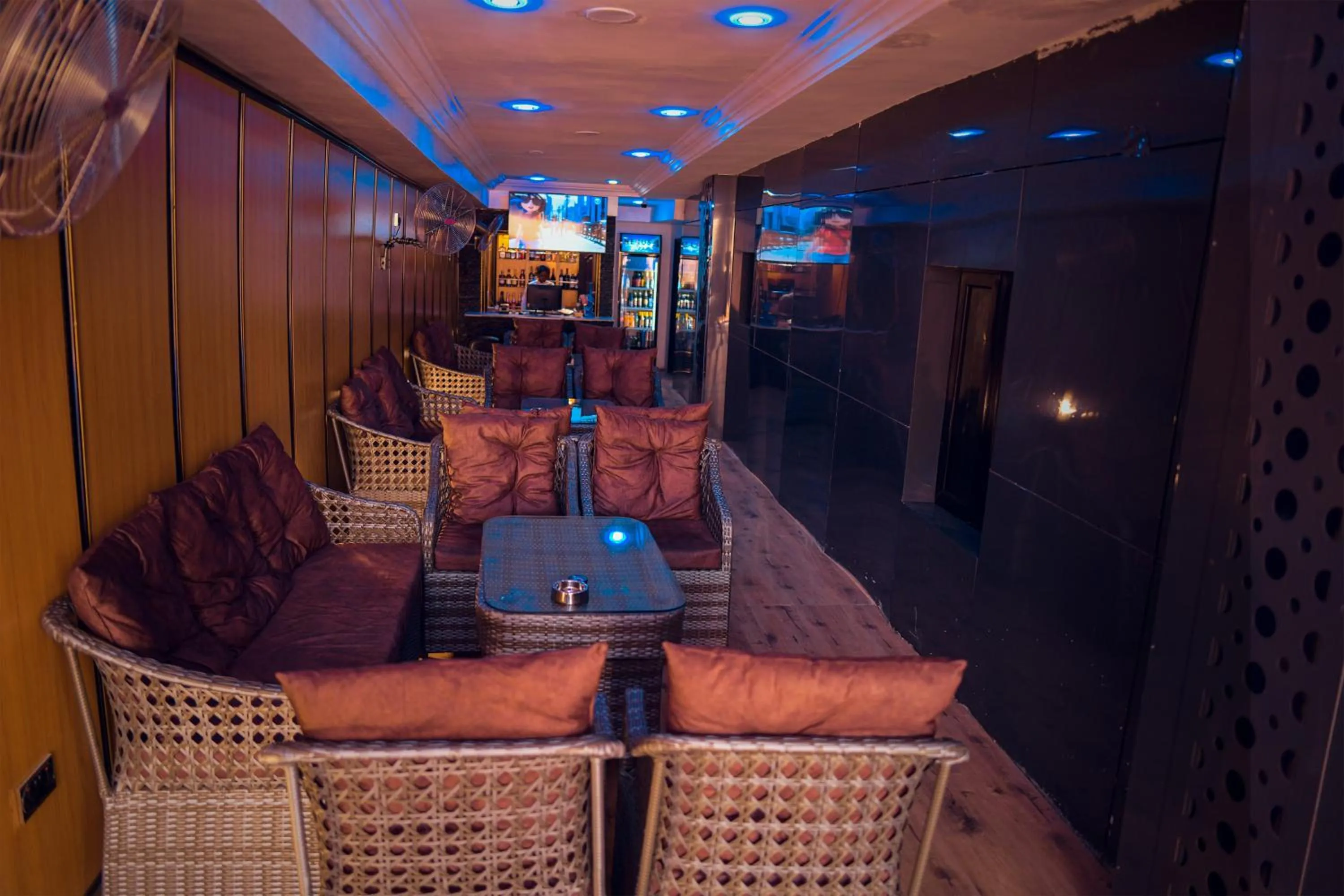 Lounge or bar in Kawruky Hotel Benin